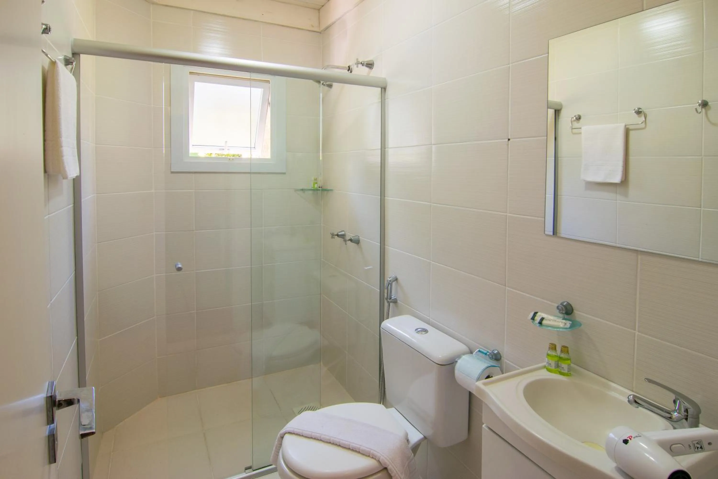 Bathroom in Pousada do Tirol