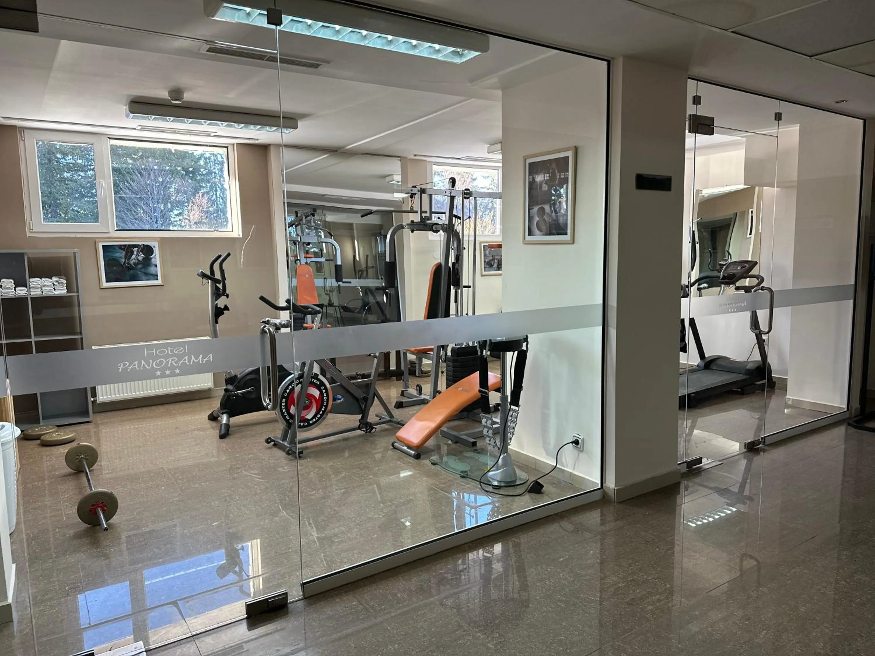 Fitness centre/facilities in Hotel Panorama Ski