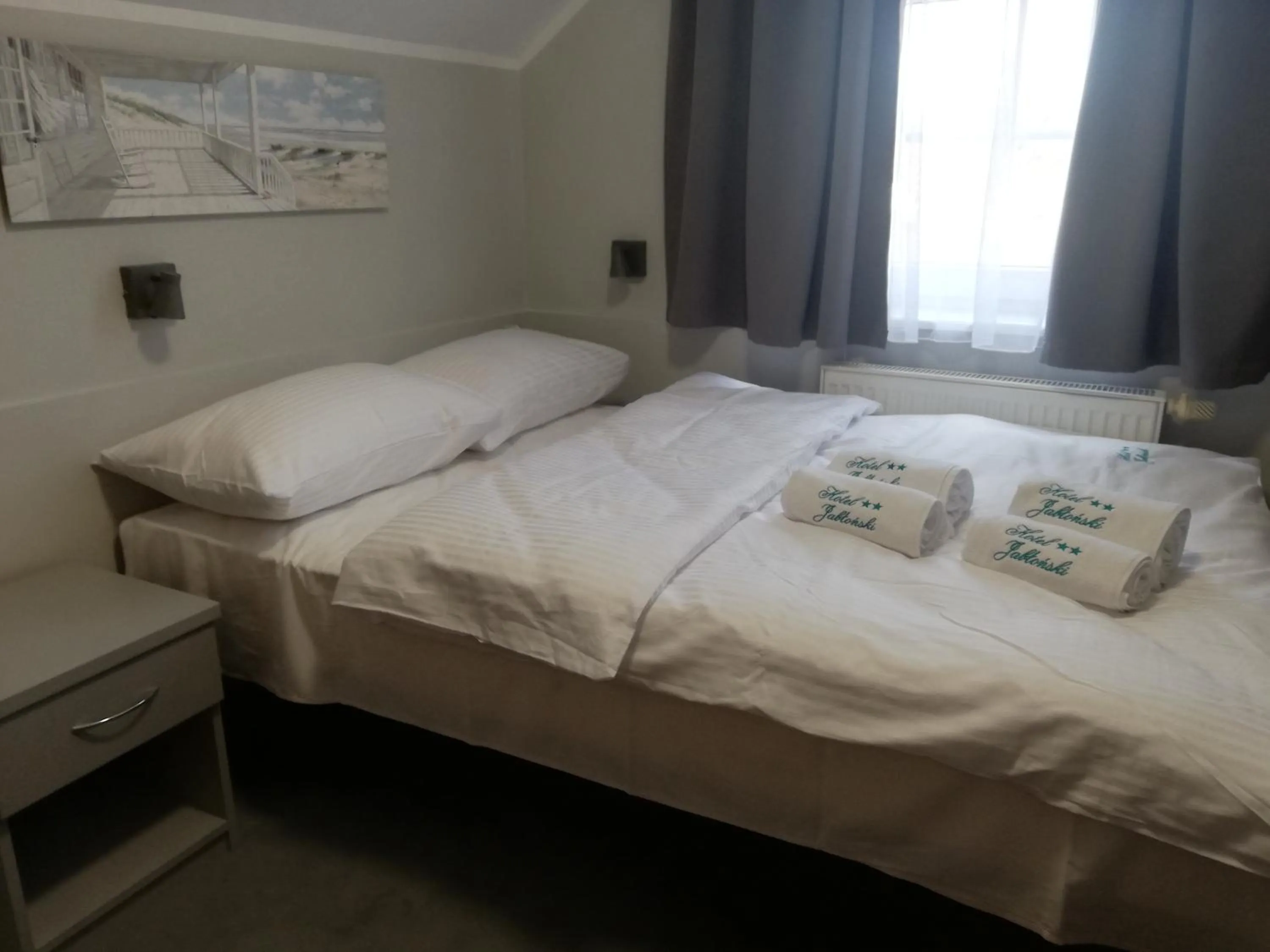 Bed in Hotel Jabłoński