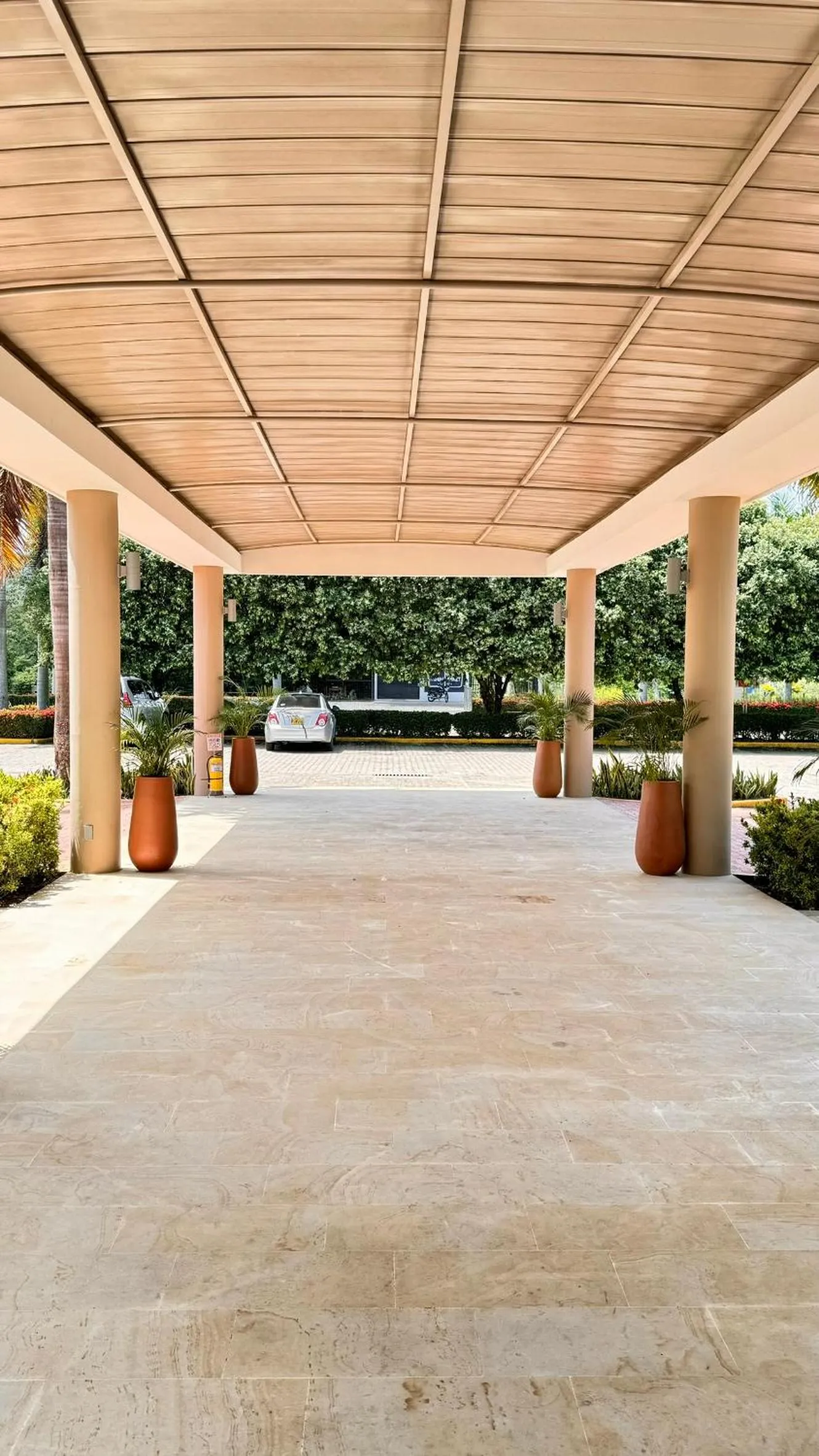 Facade/entrance in Hotel Morúa