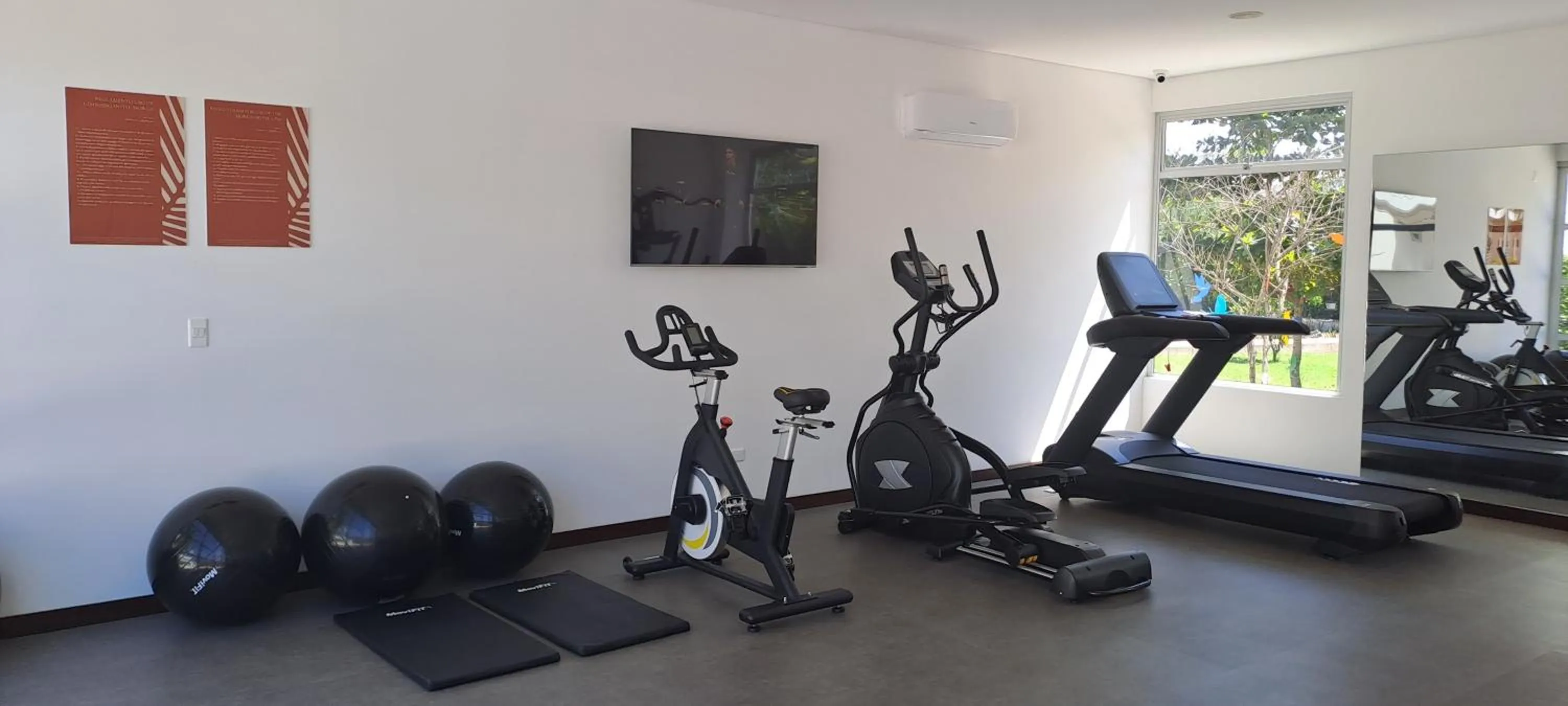 Fitness centre/facilities in Hotel Morúa
