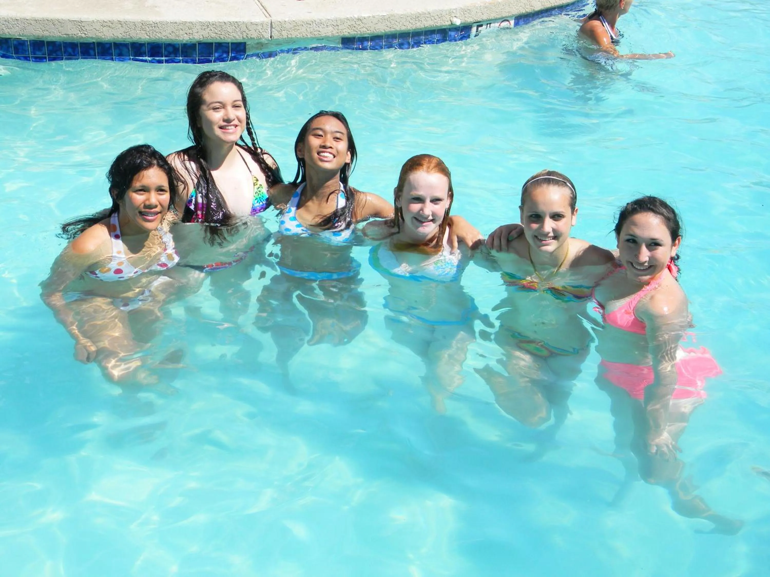 Swimming pool in Rose Garden Apart Hotel
