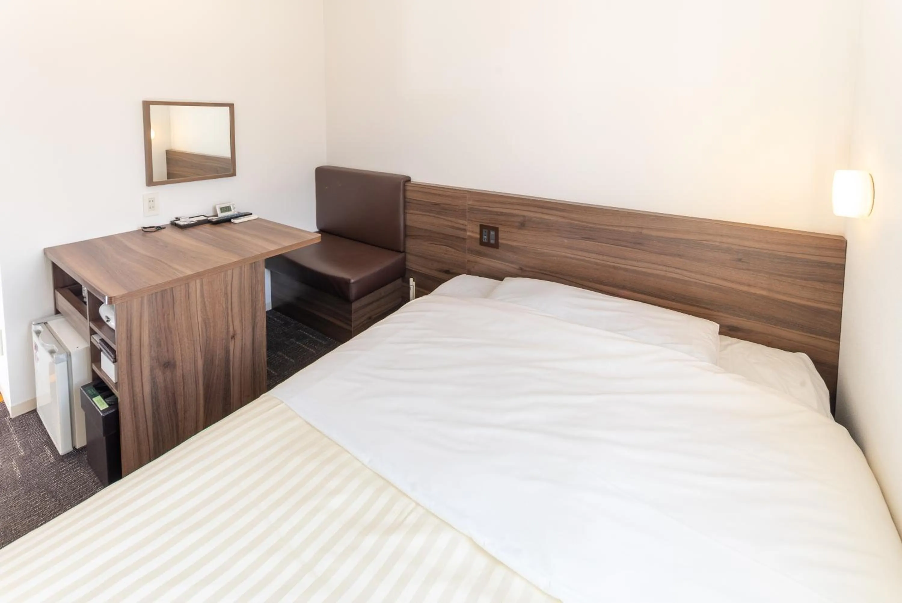 Bed in Super Hotel Tokyo JR Tachikawa Kitaguchi