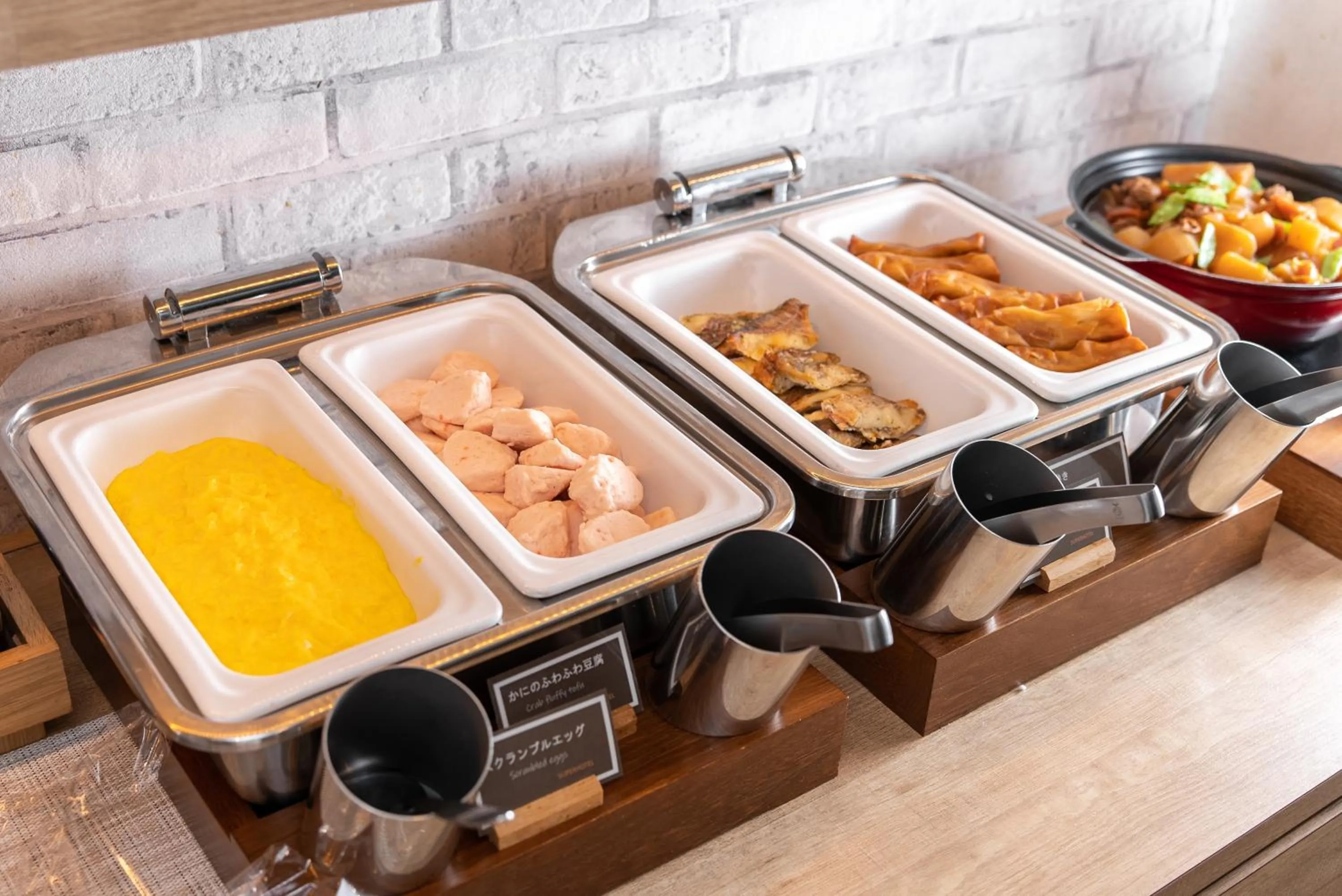 Food and drinks in Super Hotel Tokyo JR Tachikawa Kitaguchi