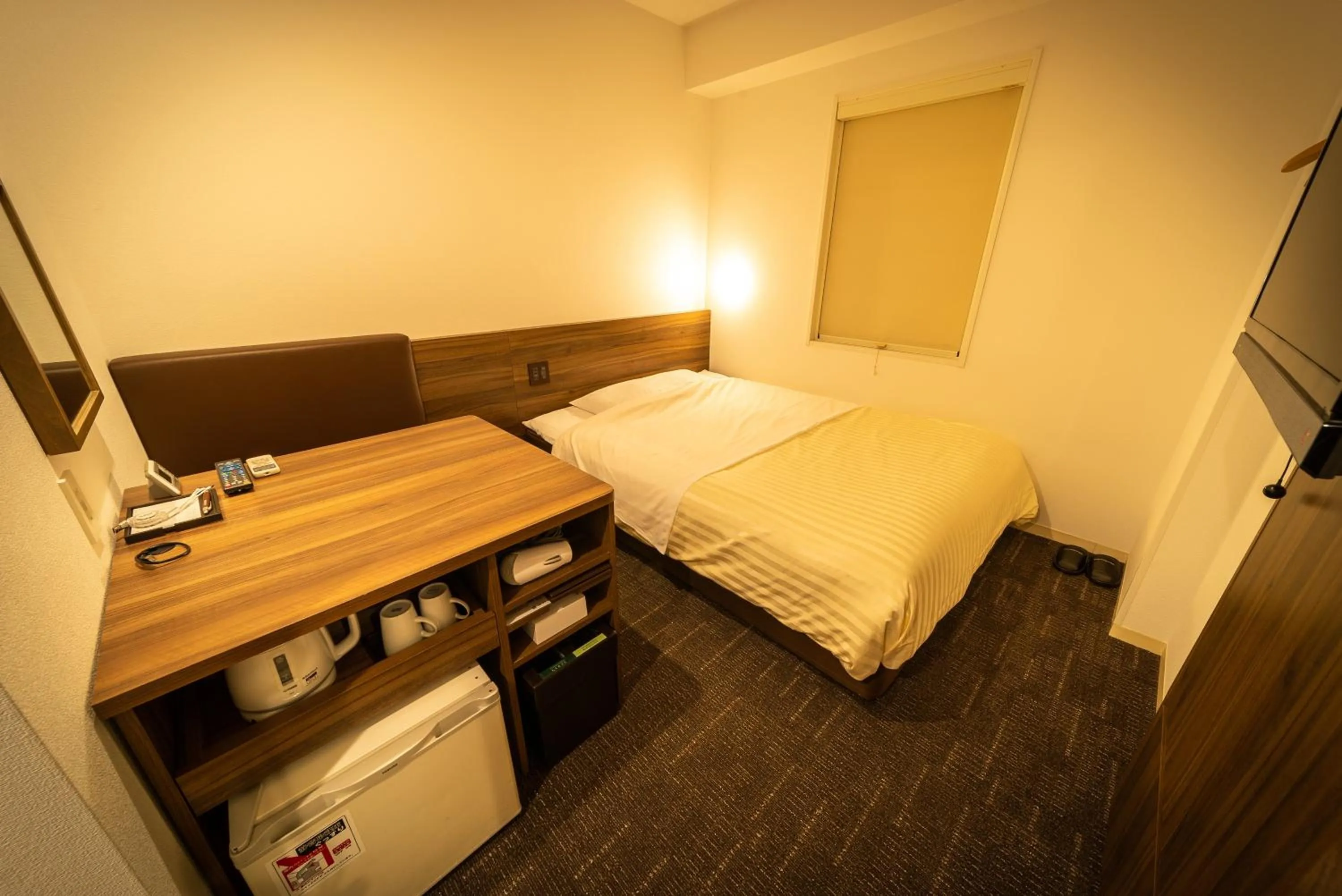 Bed in Super Hotel Tokyo JR Tachikawa Kitaguchi