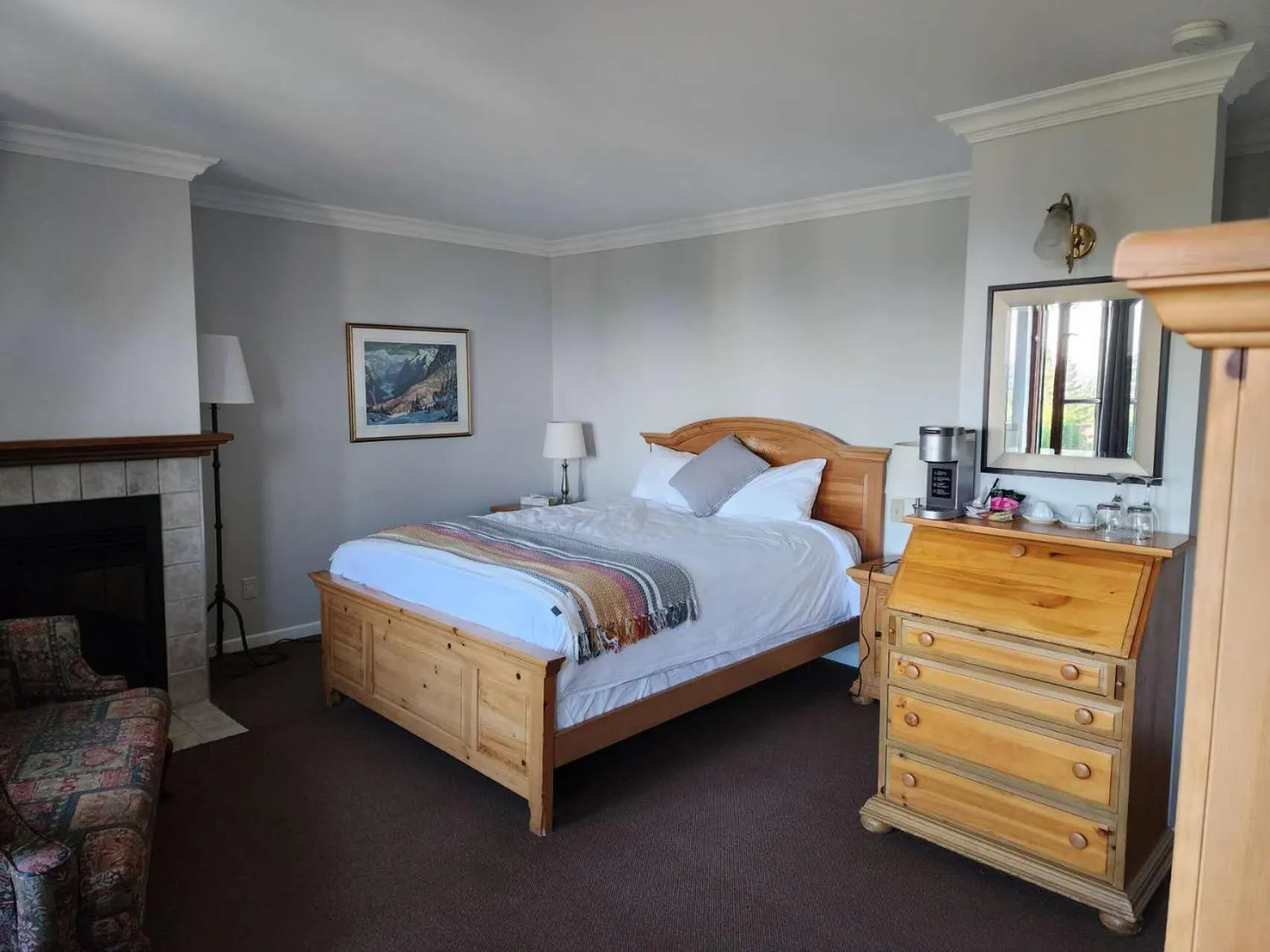 Bedroom, Bed in Auberge des Nuages