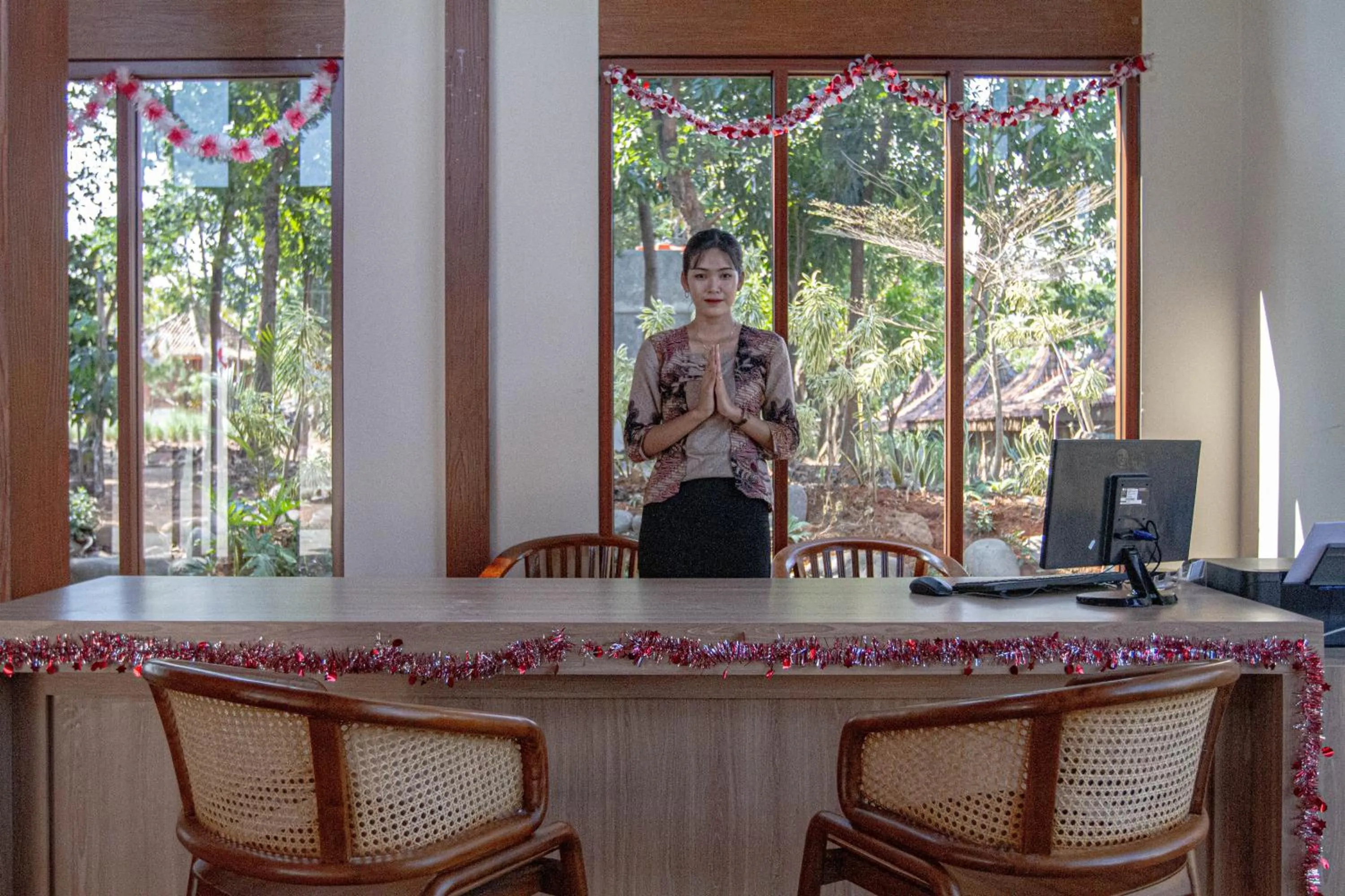 Lobby or reception in Point of View Hotel & Resort Majalengka