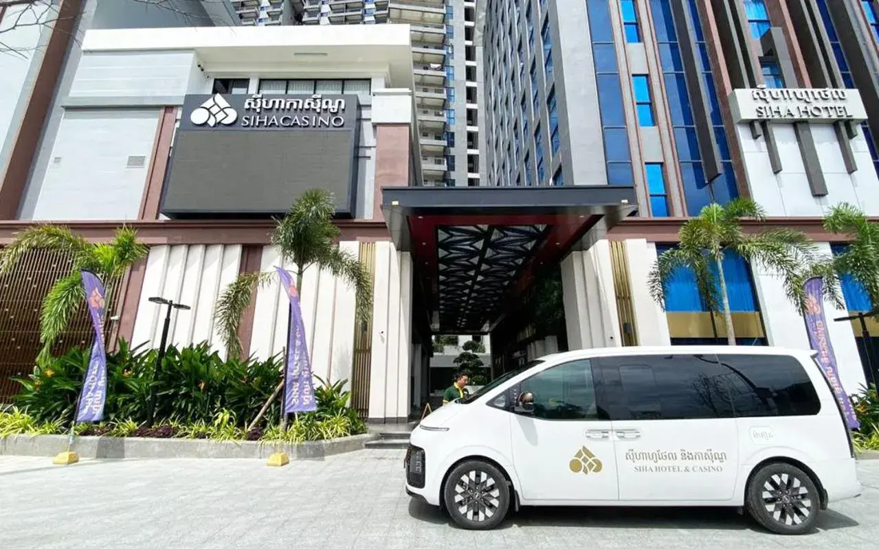 Property building in SIHA Hotel & Casino Property building in SIHA Hotel & Casino