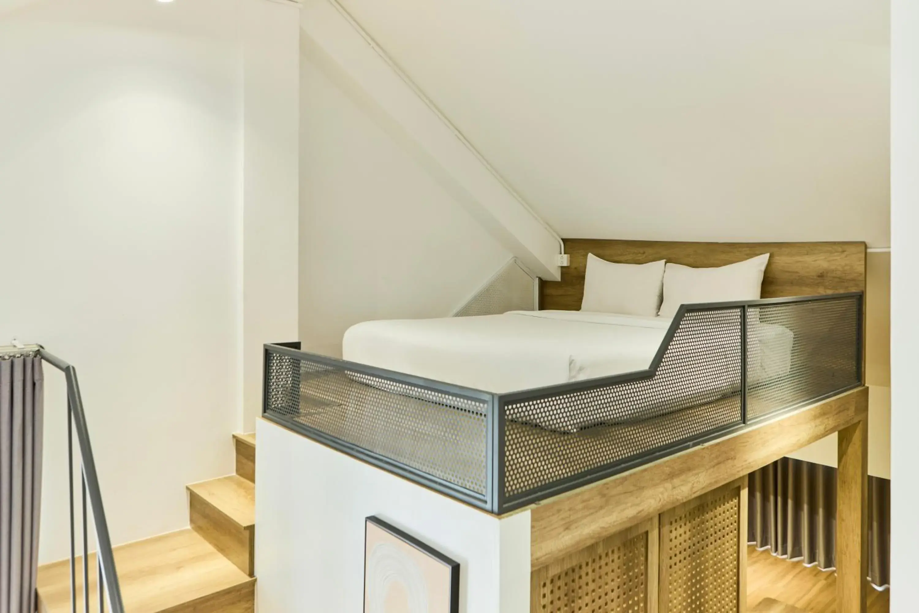 Bedroom, Bed in Kin Wander Tân Phong, The Moonage Bedroom, Bed in Kin Wander Tân Phong, The Moonage