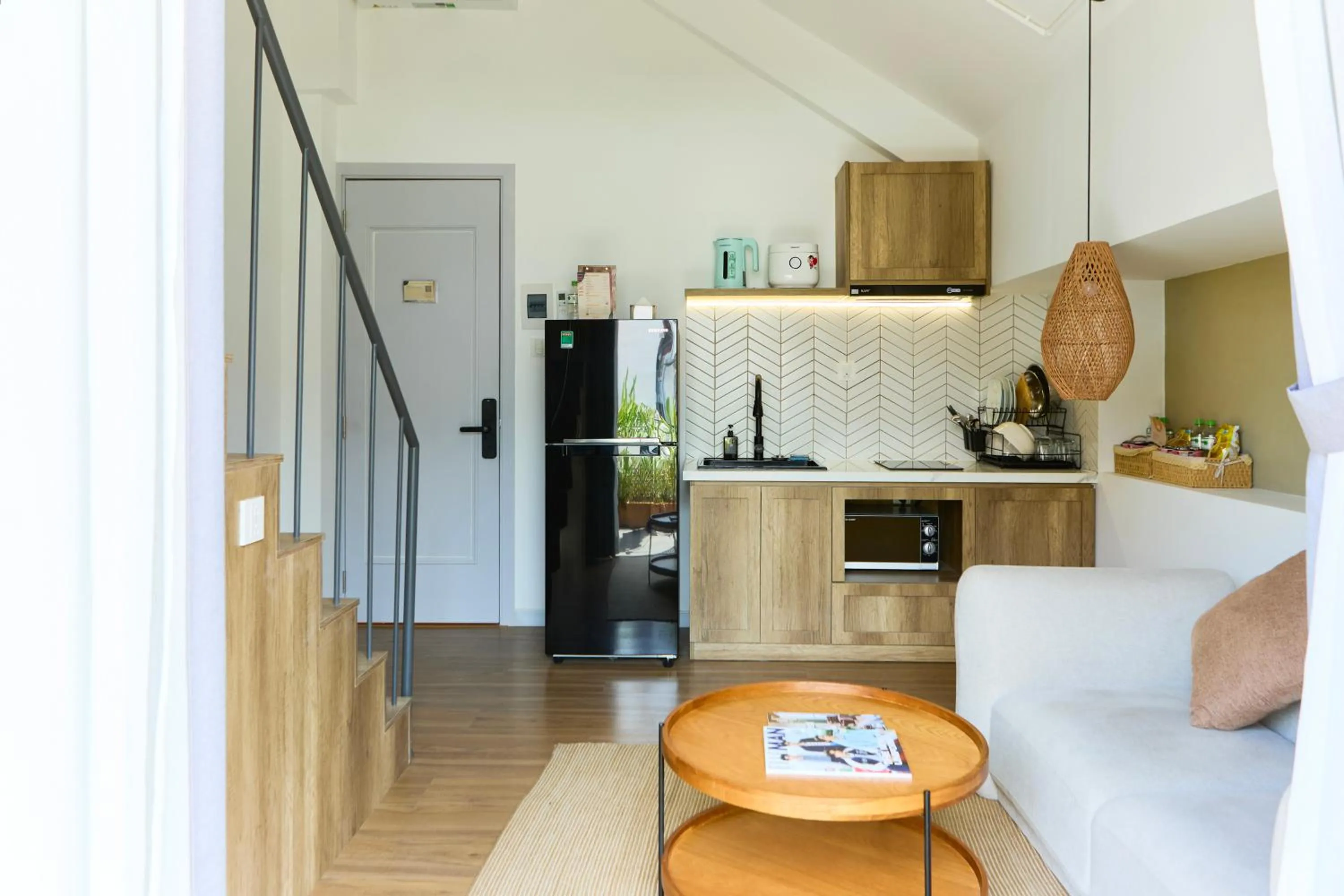 Kitchen or kitchenette in Kin Wander Tân Phong, The Moonage