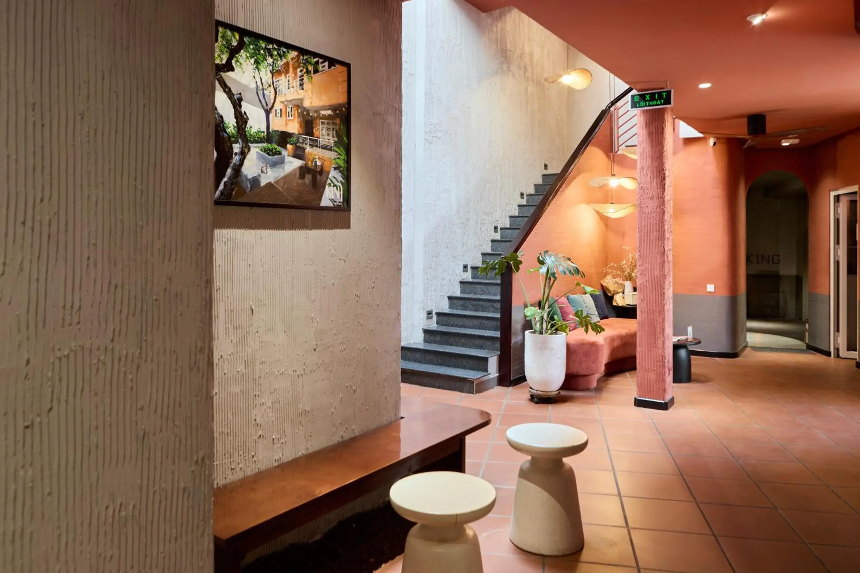 Lobby or reception in Kin Wander Tân Phong, The Moonage Lobby or reception in Kin Wander Tân Phong, The Moonage