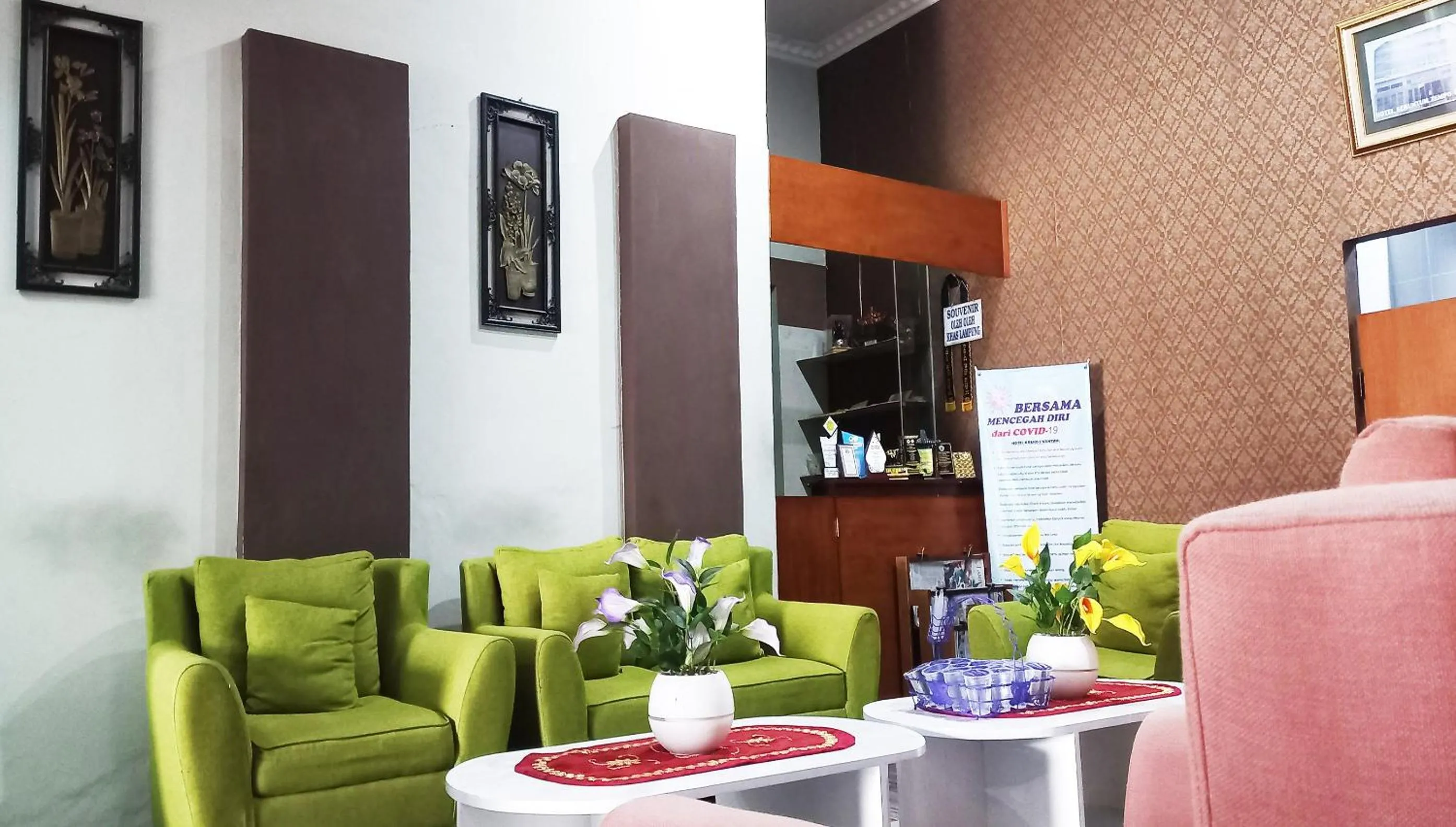 Lobby or reception in Hotel Syariah GS HERITAGE, Kota Metro