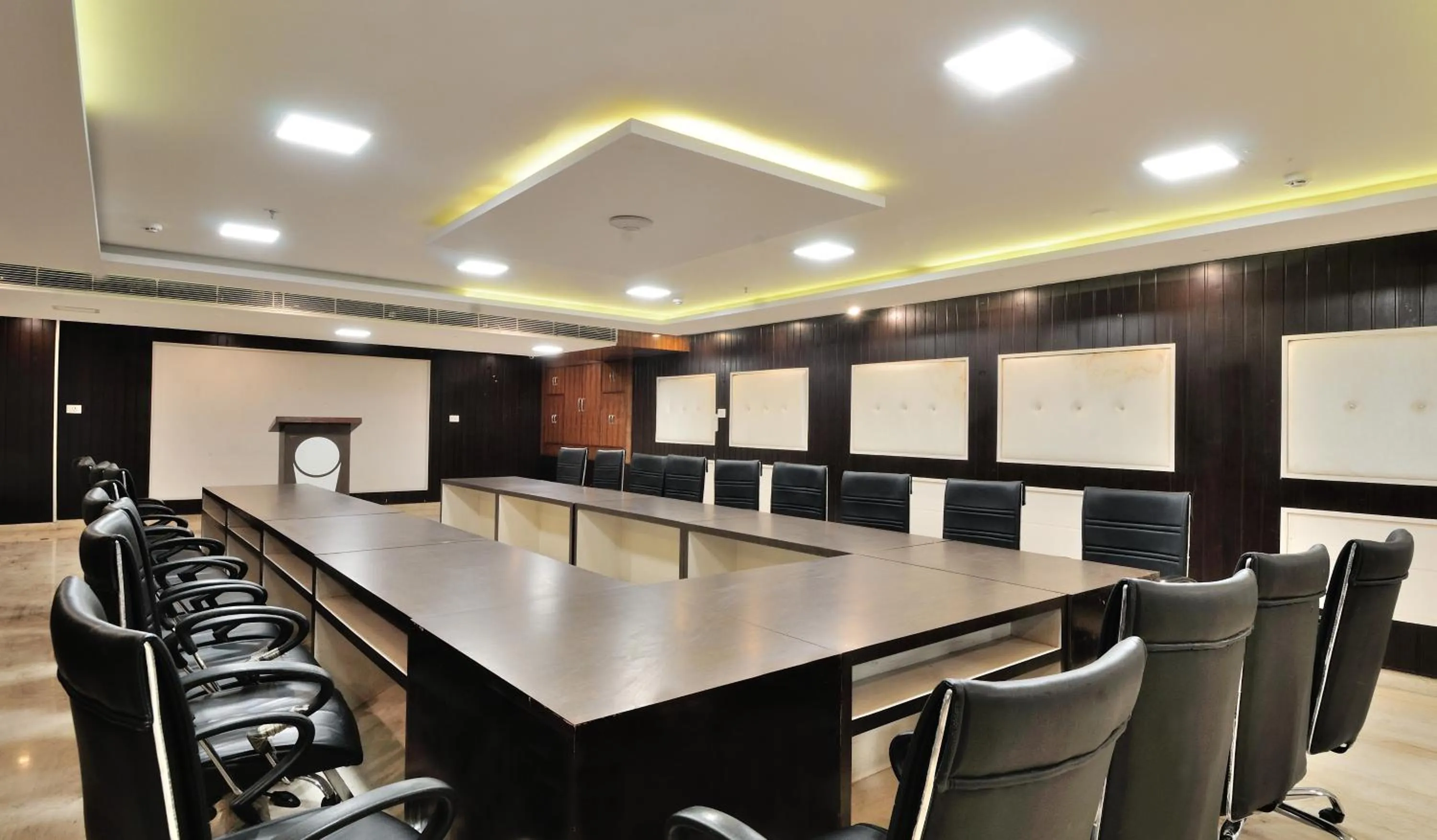 Meeting/conference room in Hotel Crystal Ganga Heights 5 Min from Har Ki Pauri