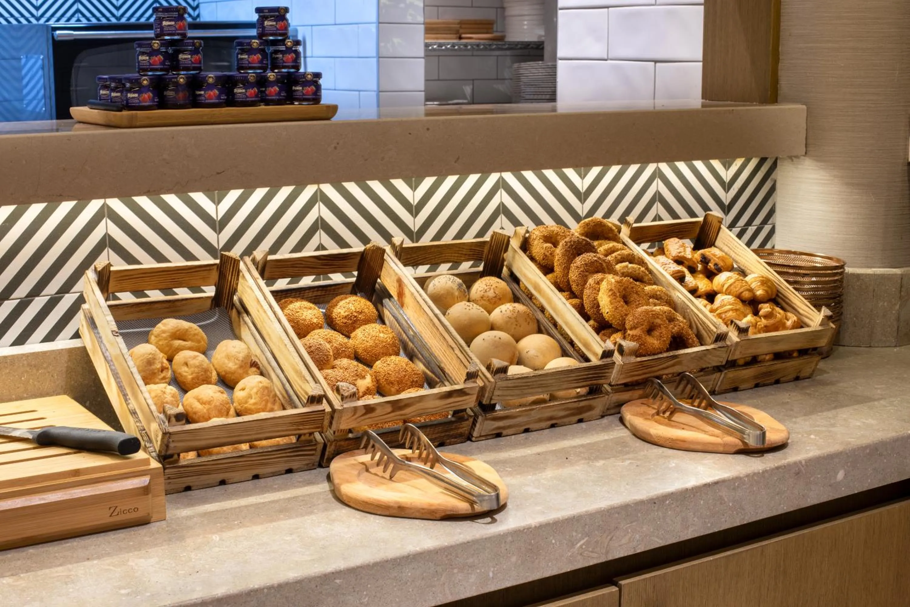 Buffet breakfast in Bentley Hotel Old City-Special Class