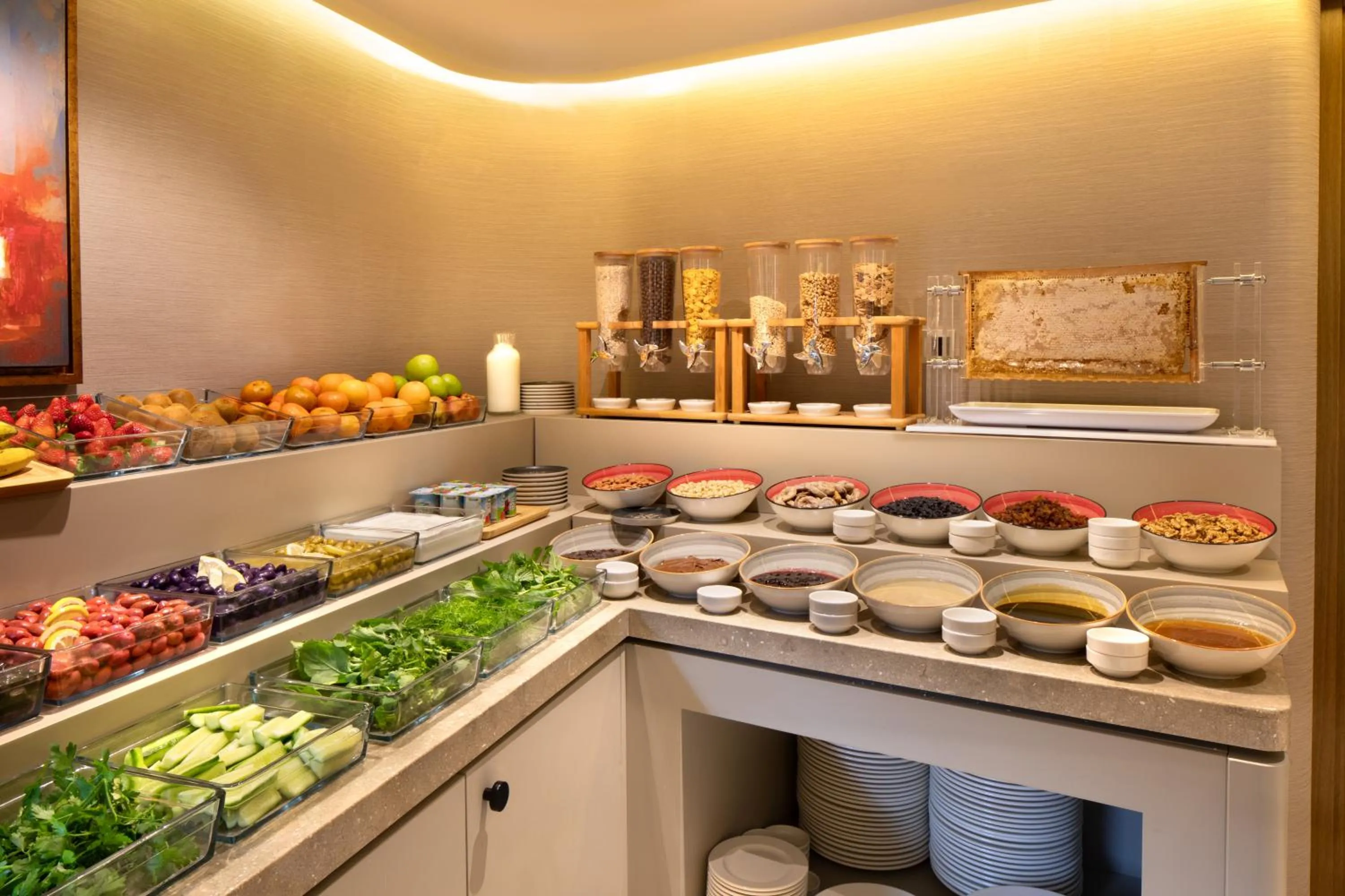 Buffet breakfast in Bentley Hotel Old City-Special Class