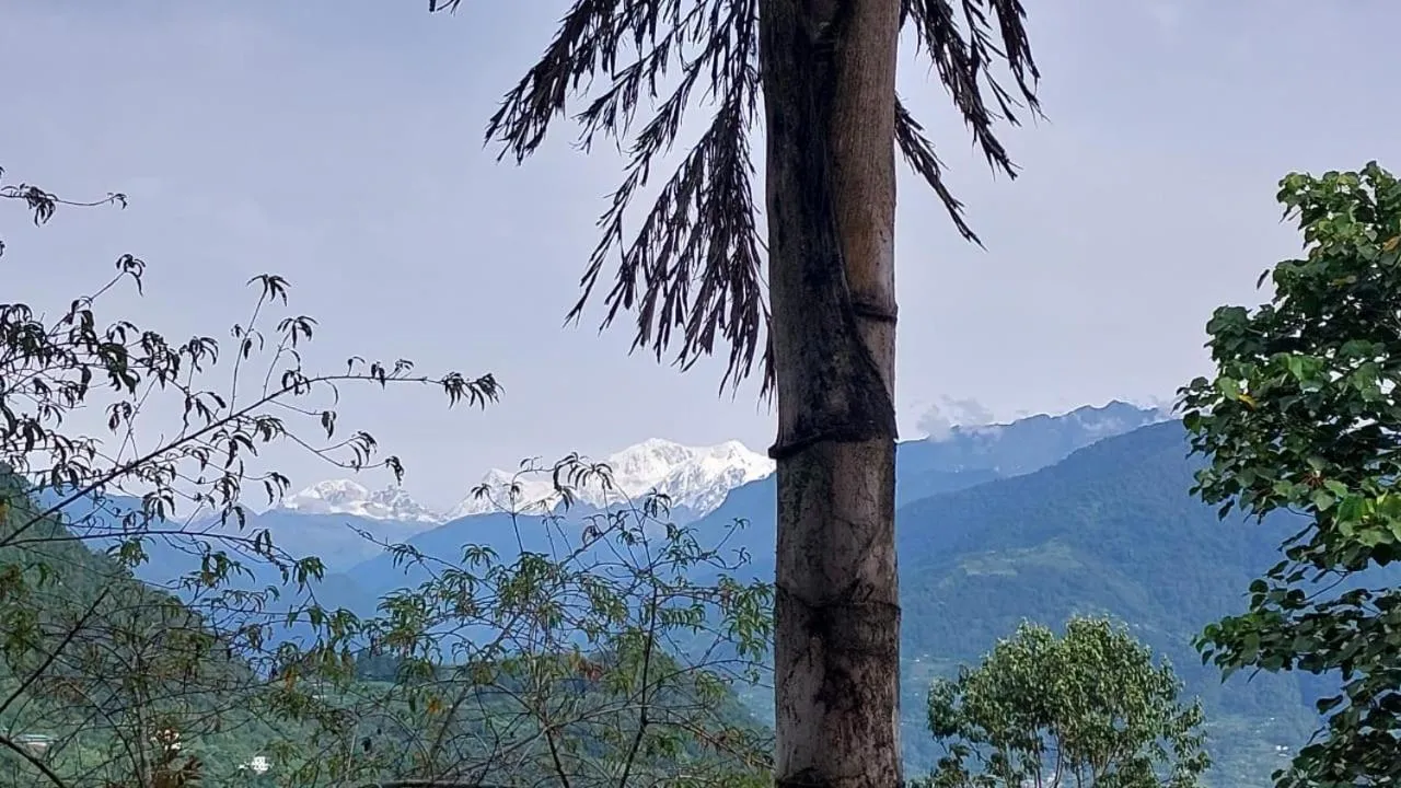 Mountain view in Norbulingka Retreat
