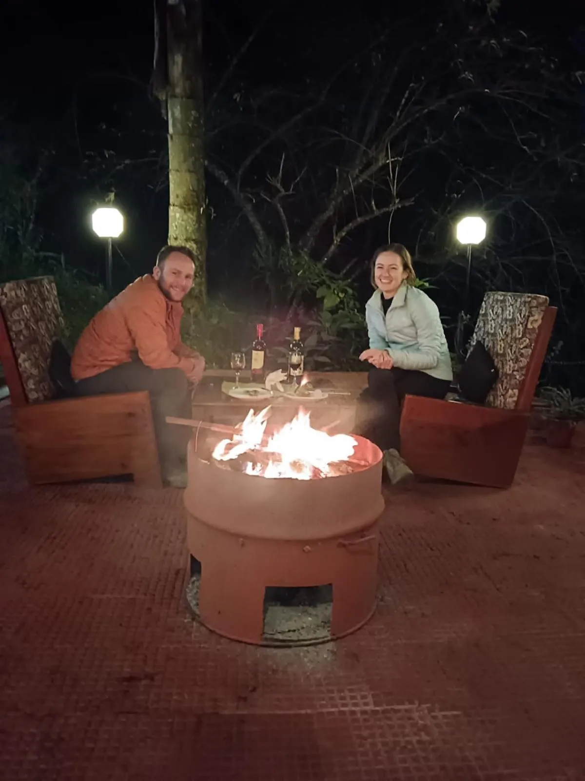 BBQ facilities in Norbulingka Retreat
