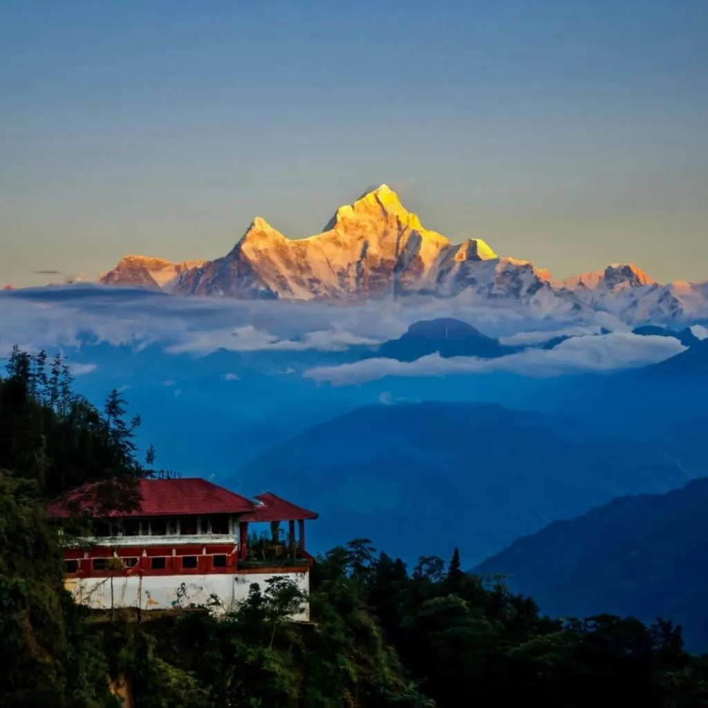 Natural landscape in Norbulingka Retreat