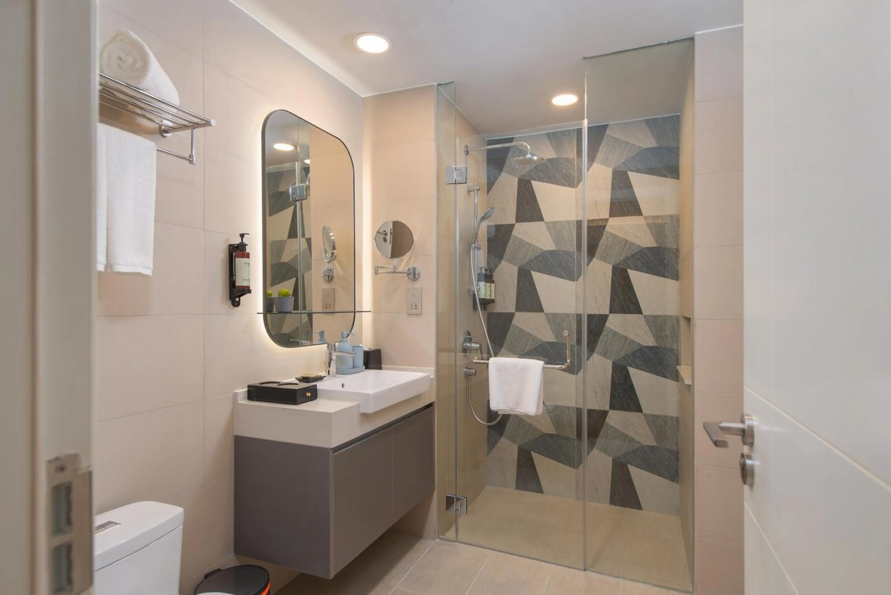 Bathroom in Citadines Roces Quezon City