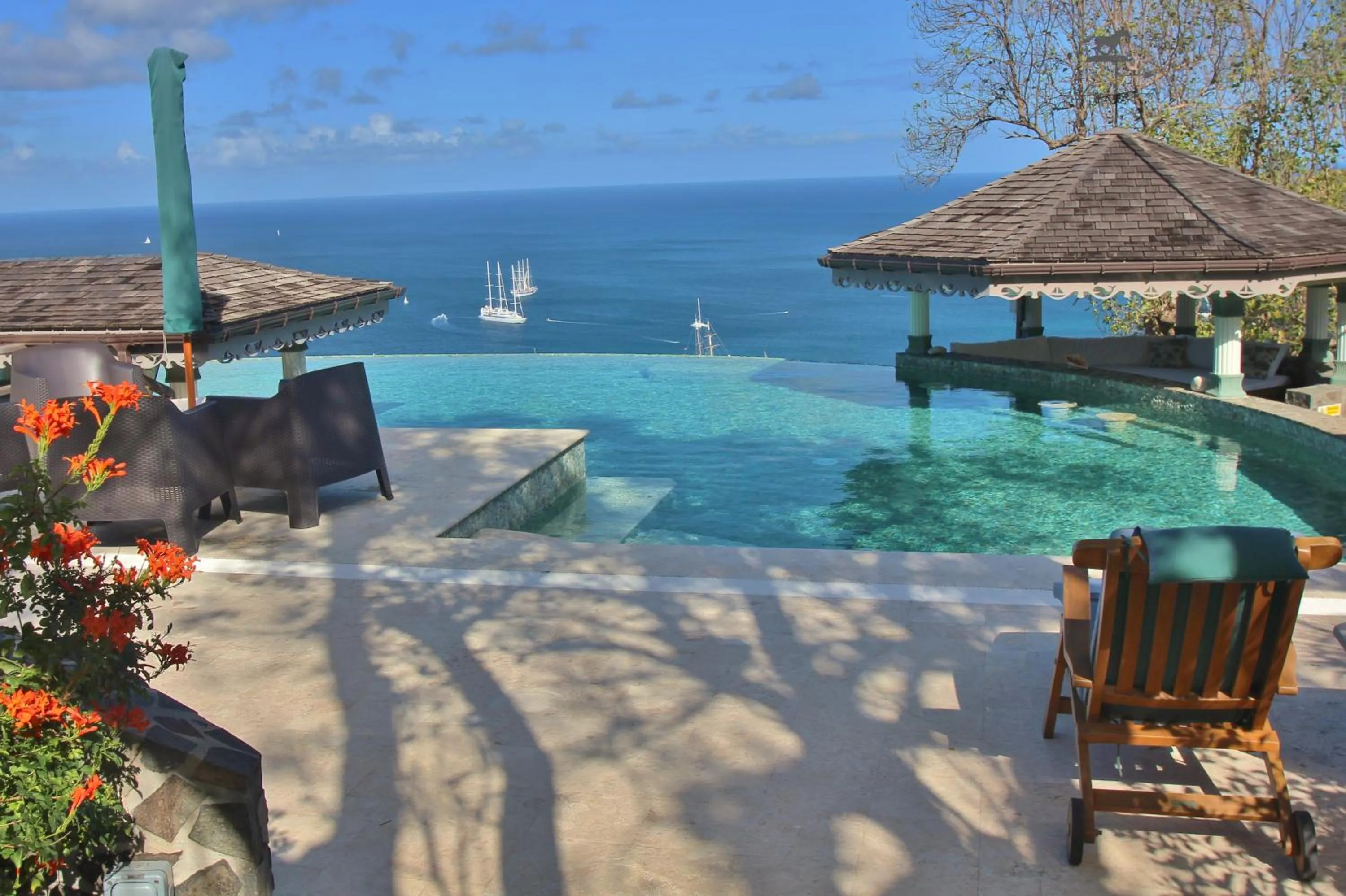 Balcony/Terrace in Tropical Hideaway