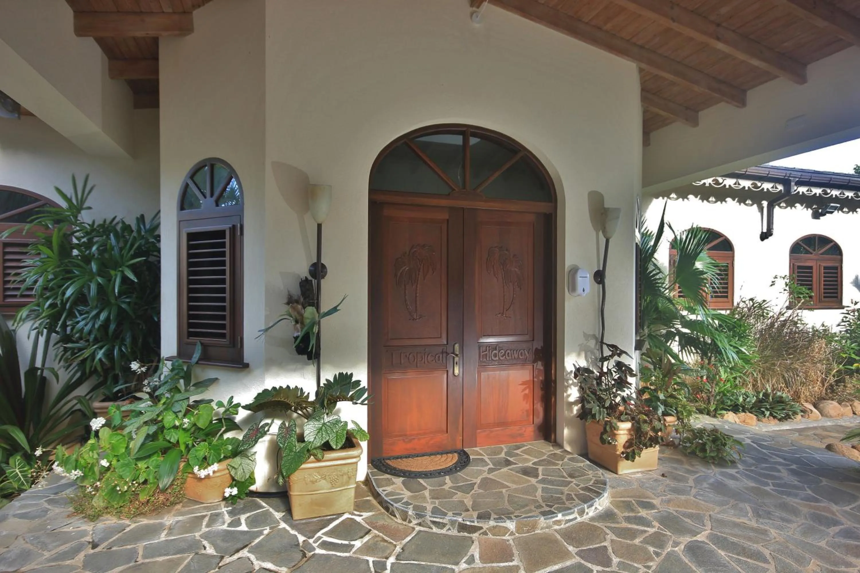 Property building in Tropical Hideaway