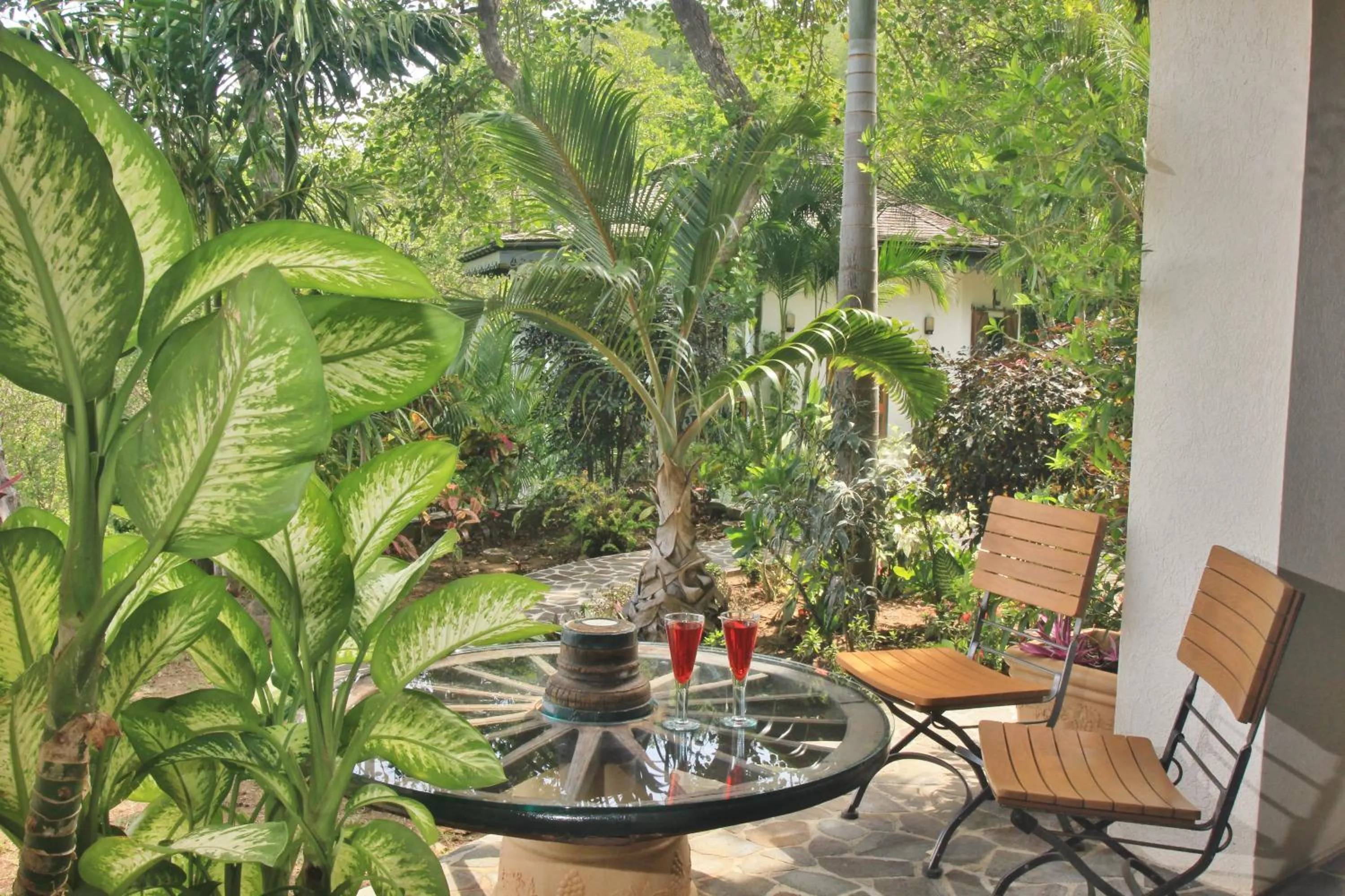 Patio in Tropical Hideaway