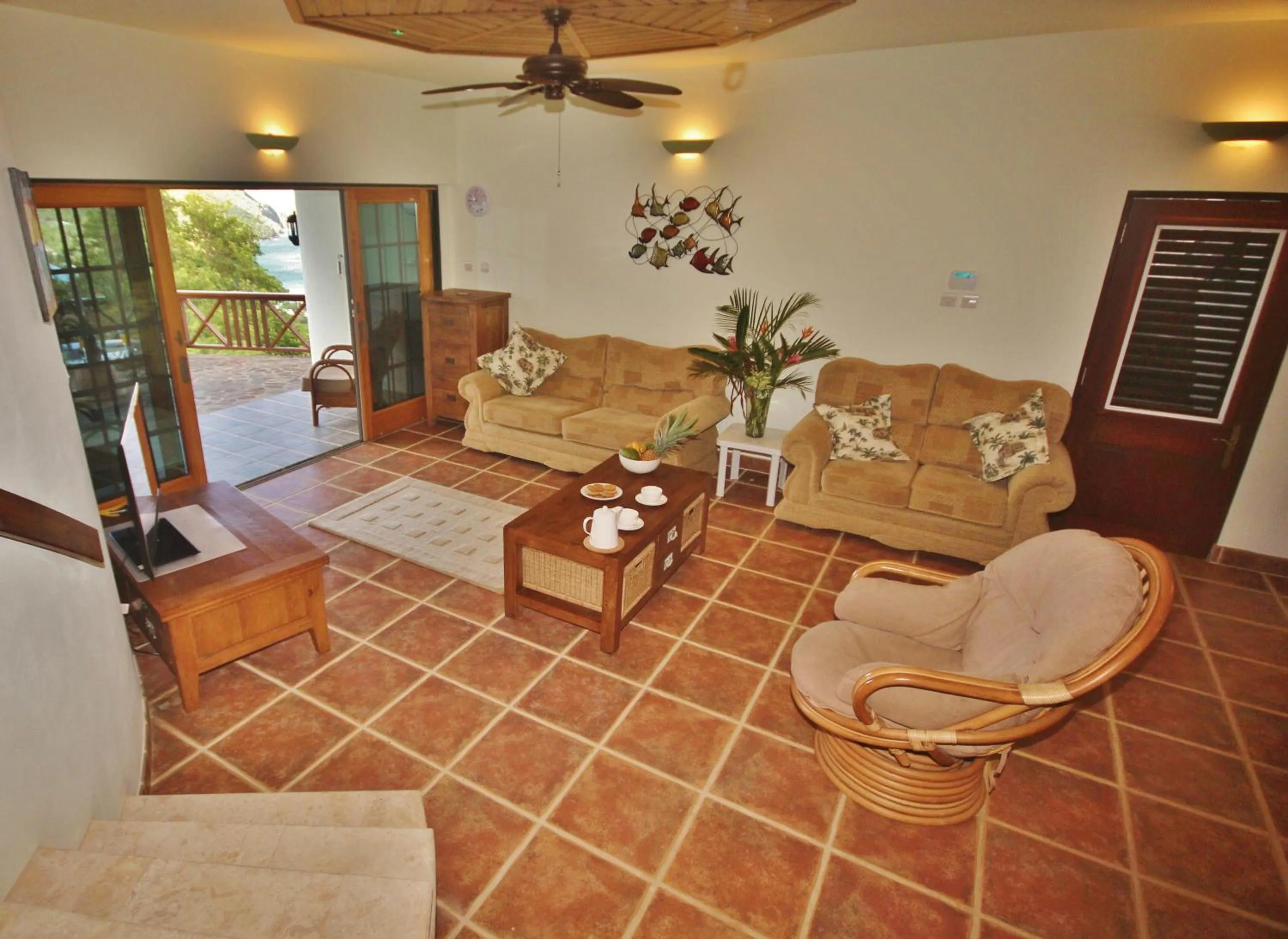 Patio in Tropical Hideaway