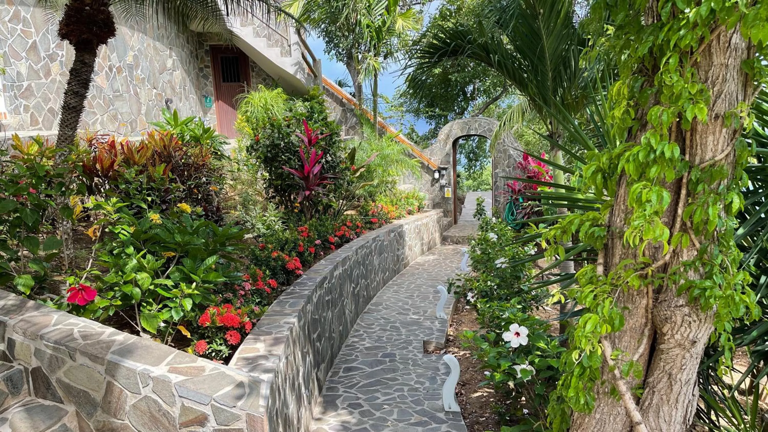 Property building in Tropical Hideaway