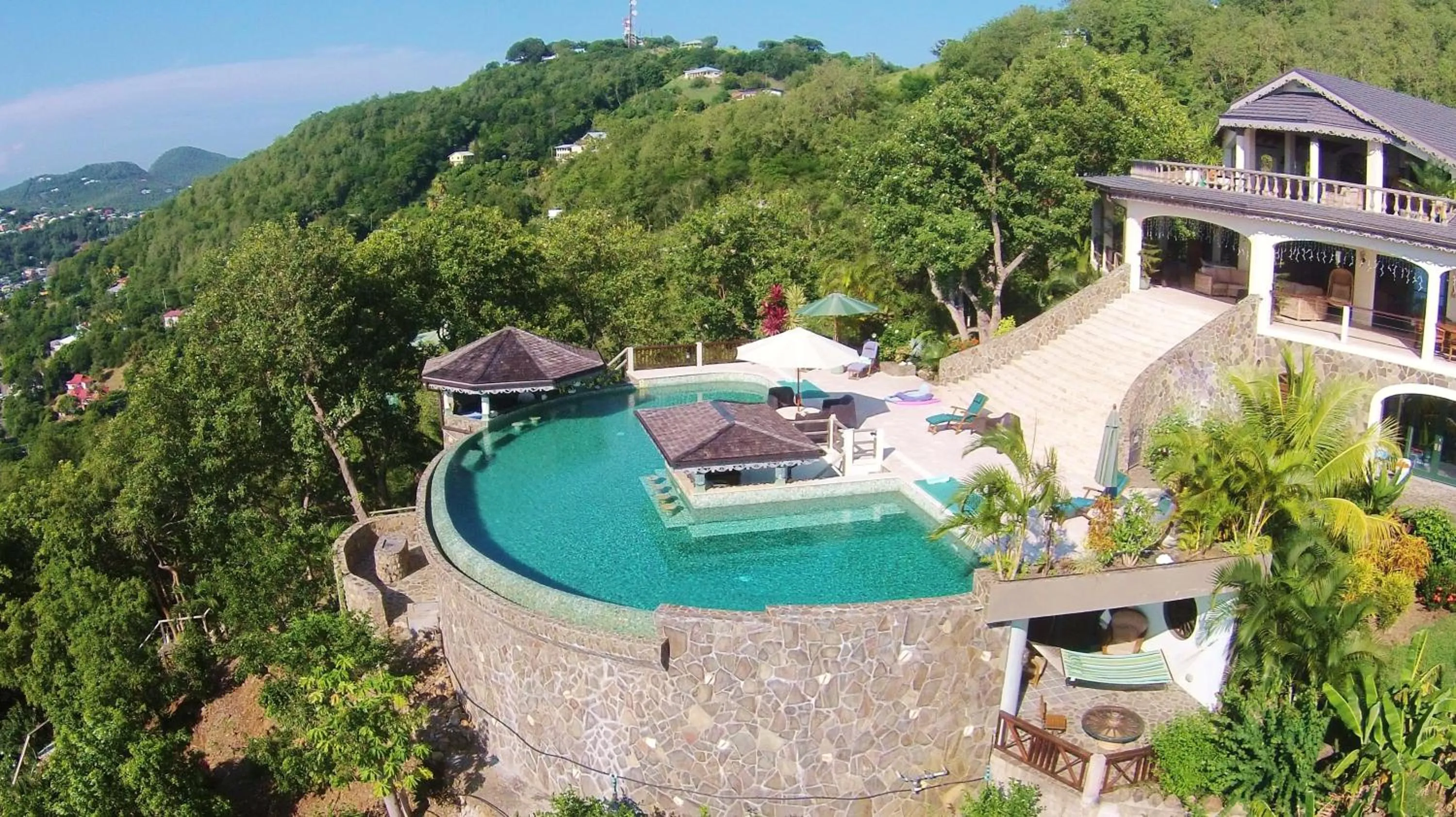 Patio in Tropical Hideaway