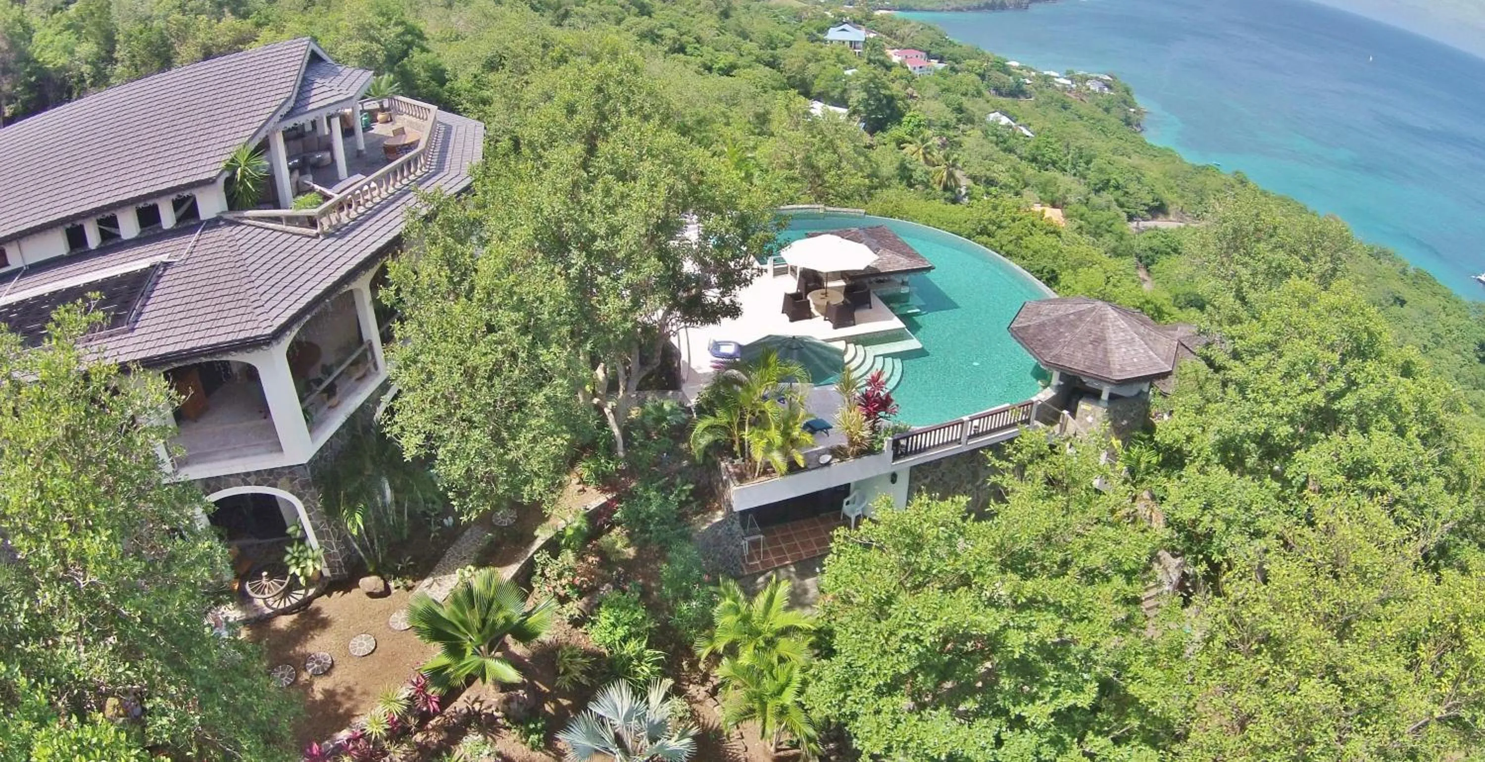 Patio in Tropical Hideaway