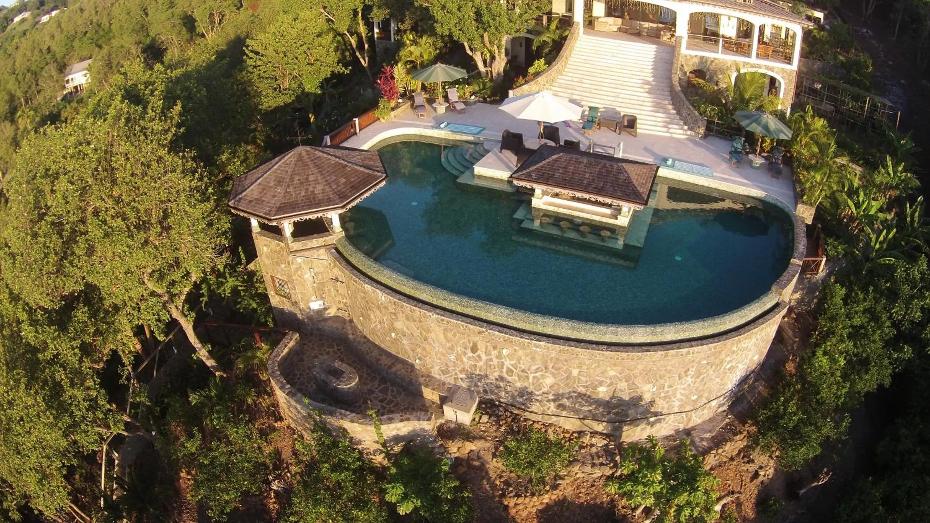 Patio in Tropical Hideaway