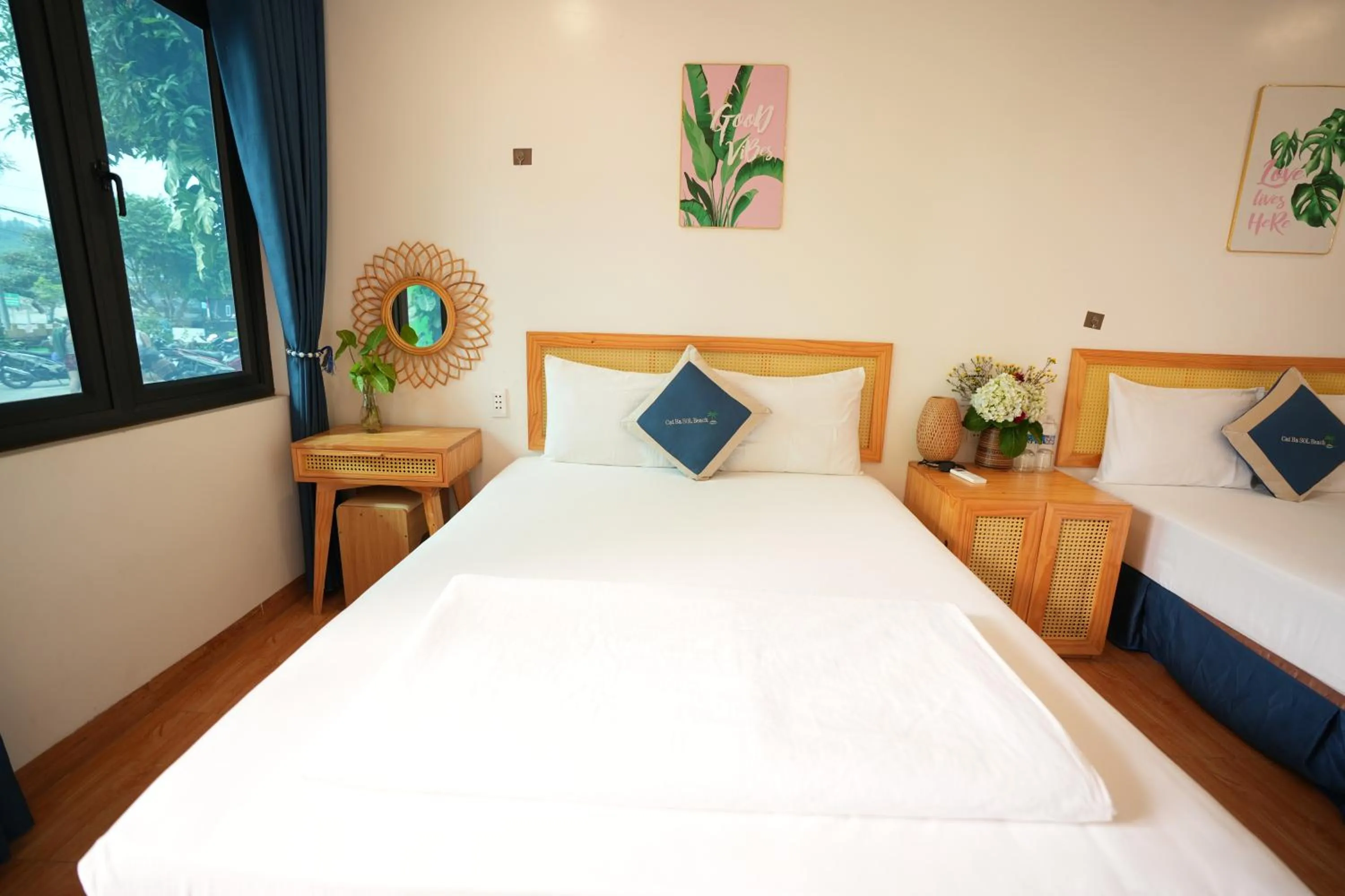 Bed in Woodstock Beach Camp