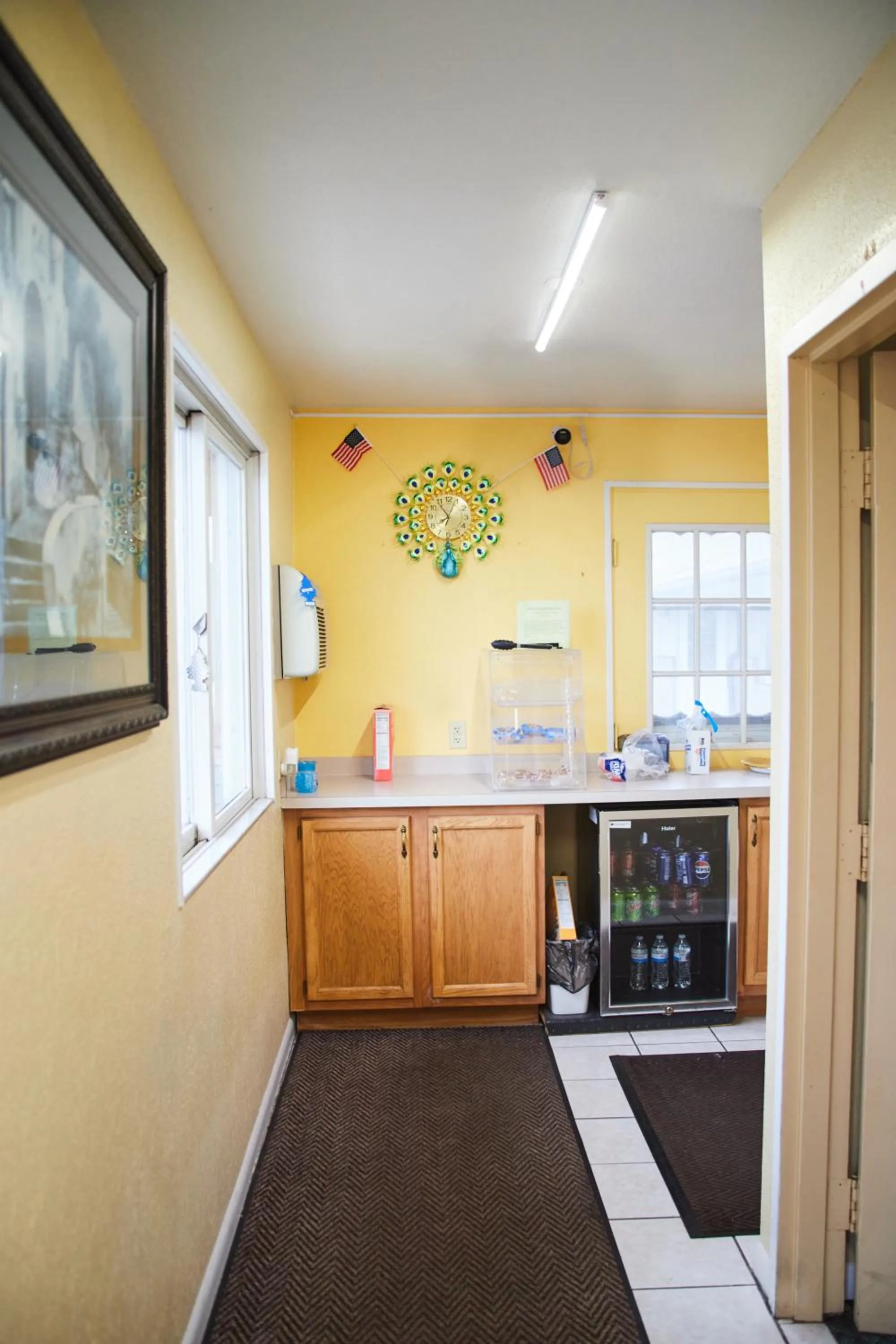 Lobby or reception in The Perrysburg Budget Inn