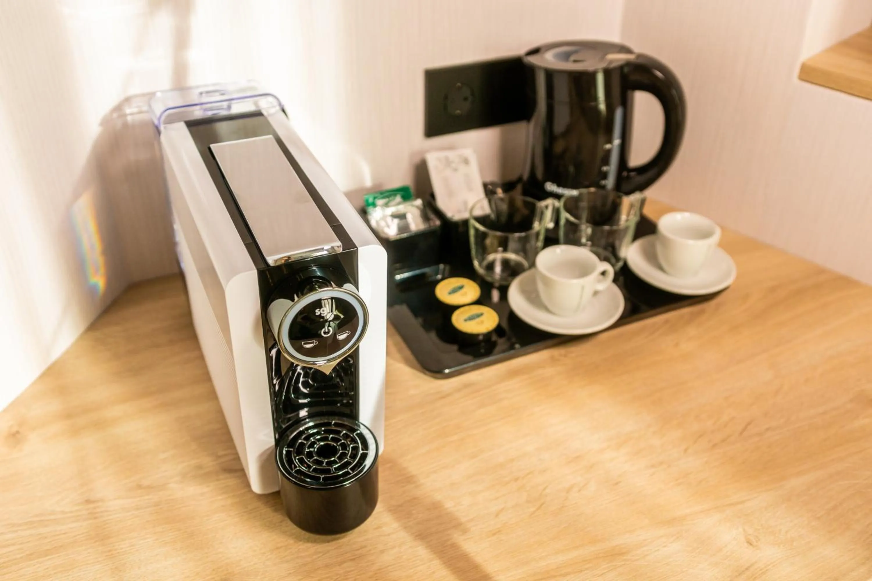 Coffee/tea facilities in Hotel Málaga Vibes