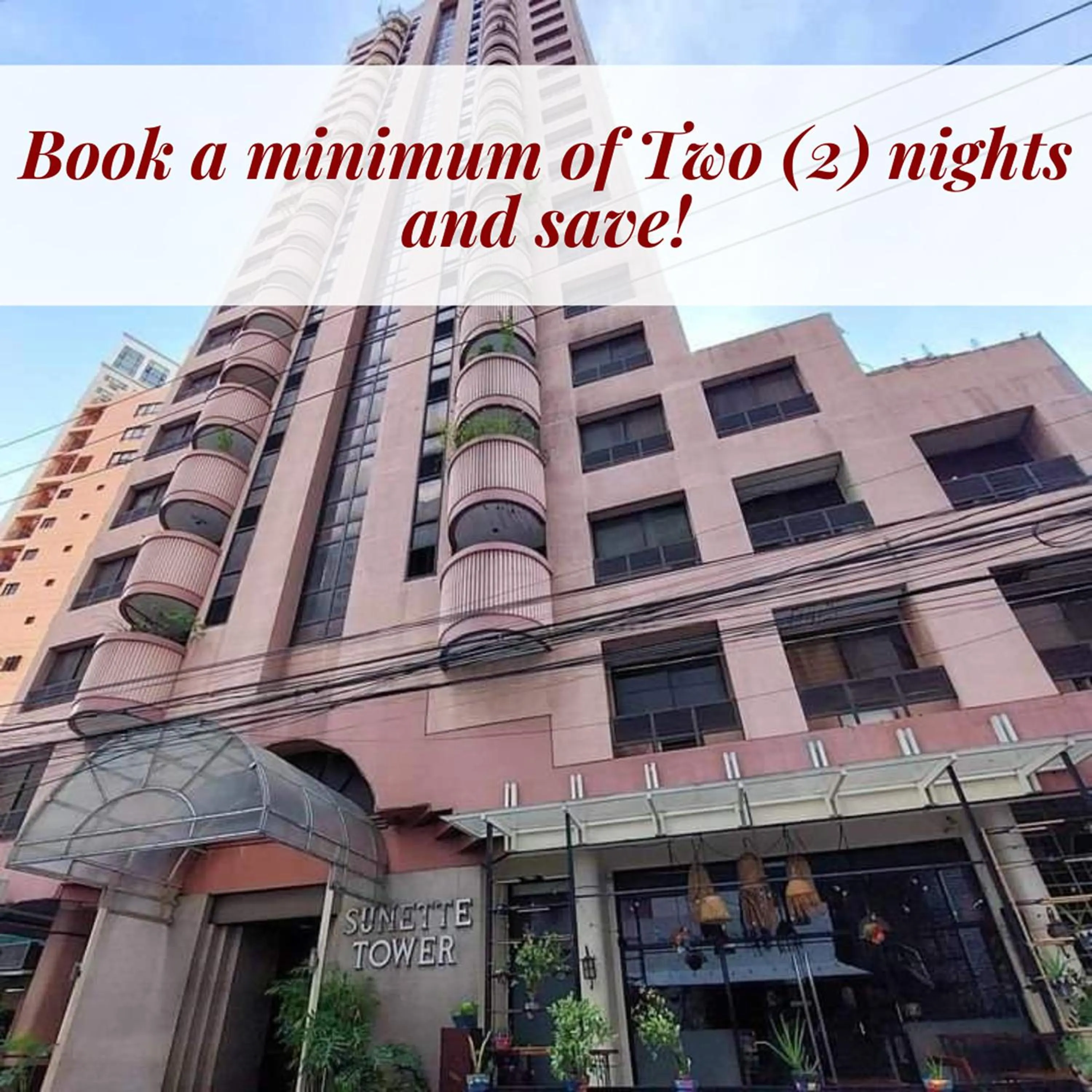 Property building in Sunette Tower Suites Makati City Center