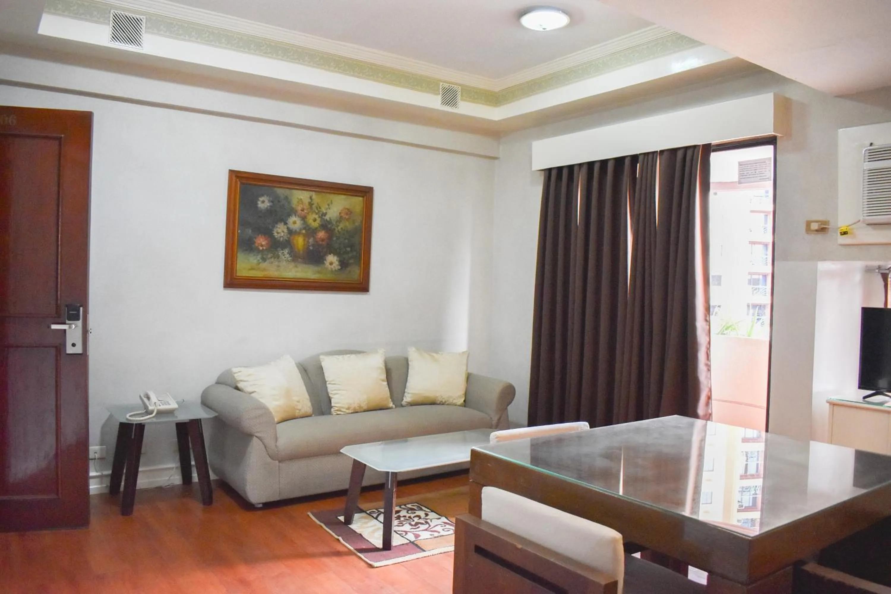 Living room in Sunette Tower Suites Makati City Center