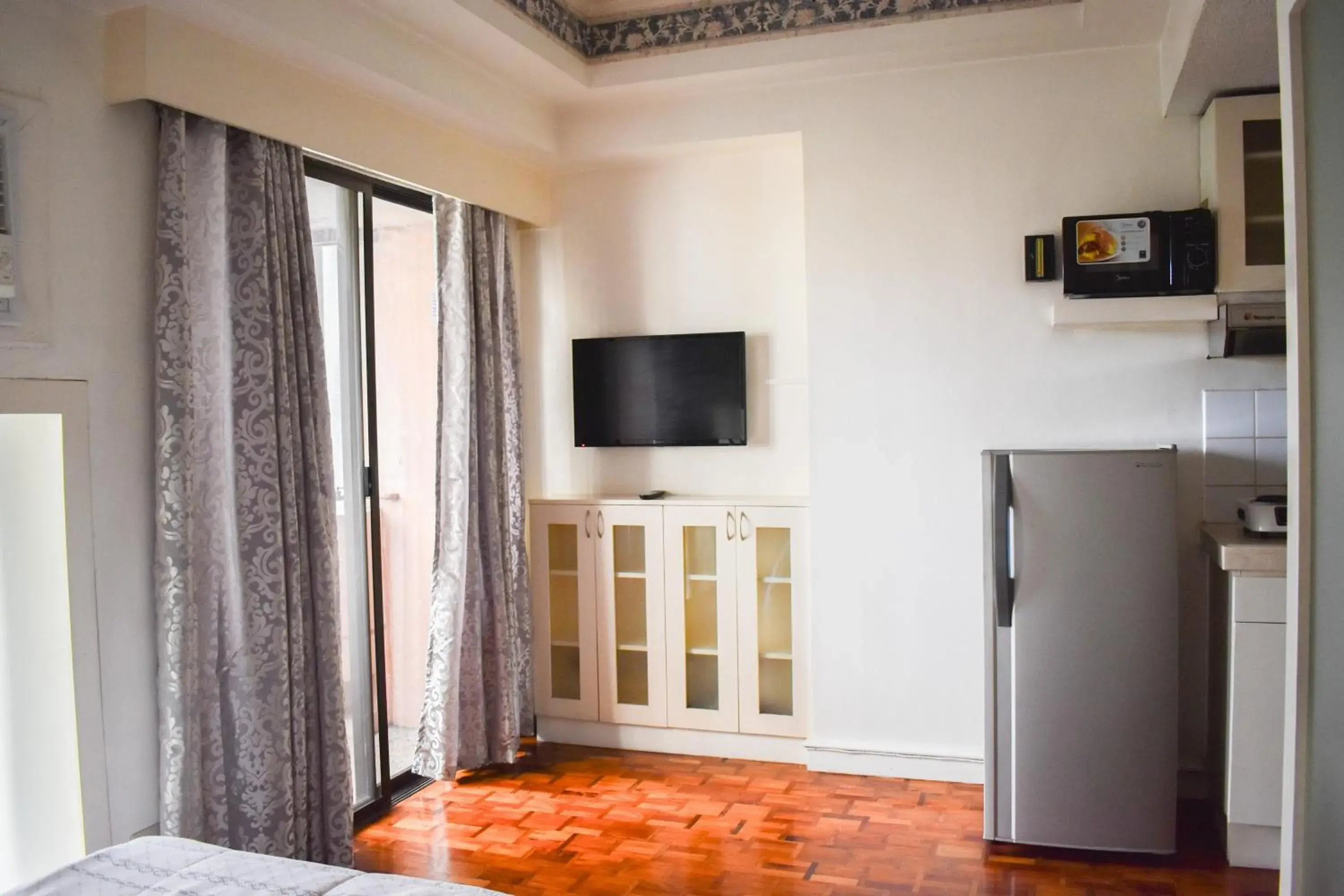 Bed in Sunette Tower Suites Makati Bed in Sunette Tower Suites Makati