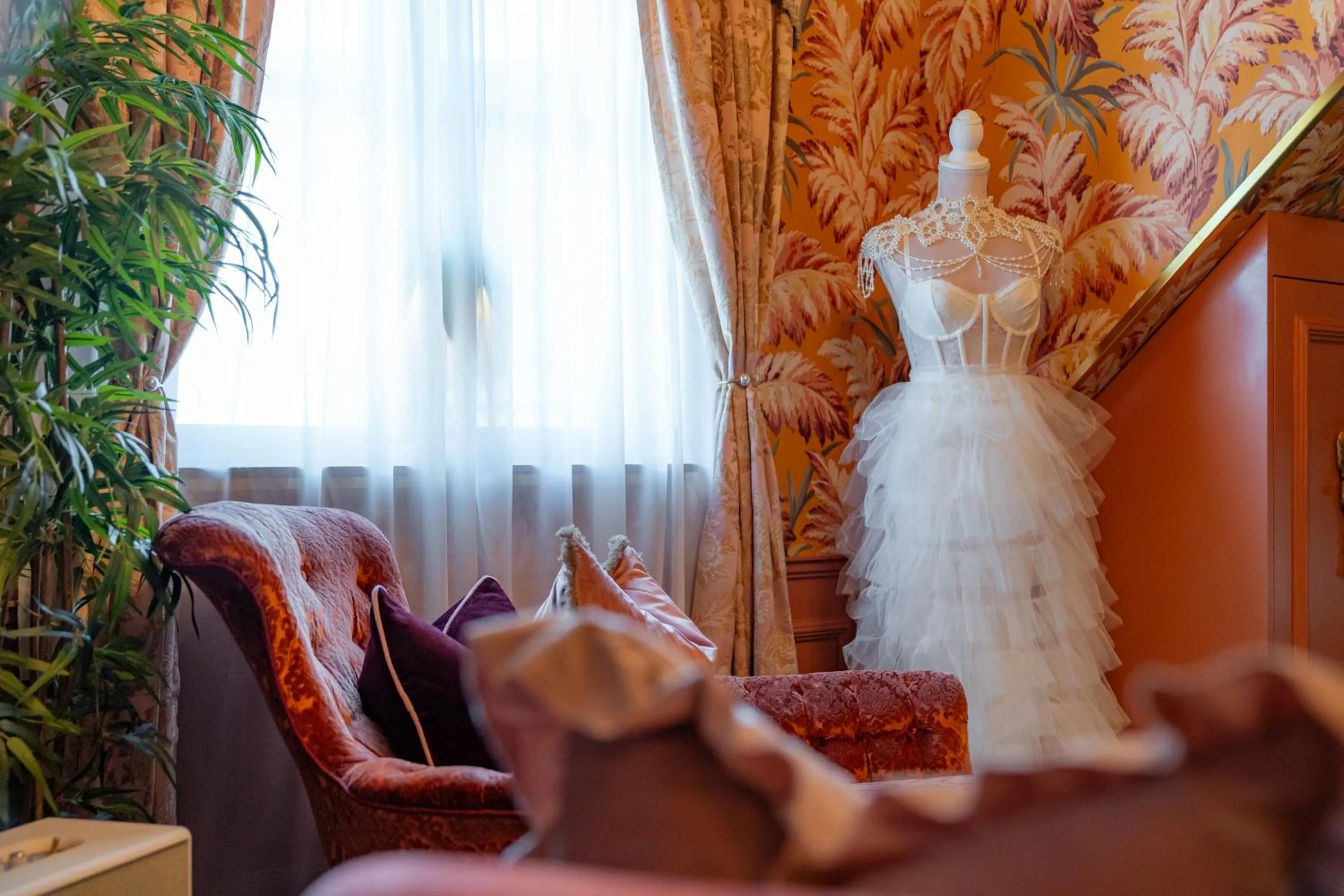 Decorative detail in Charmante Skostredet Hôtel