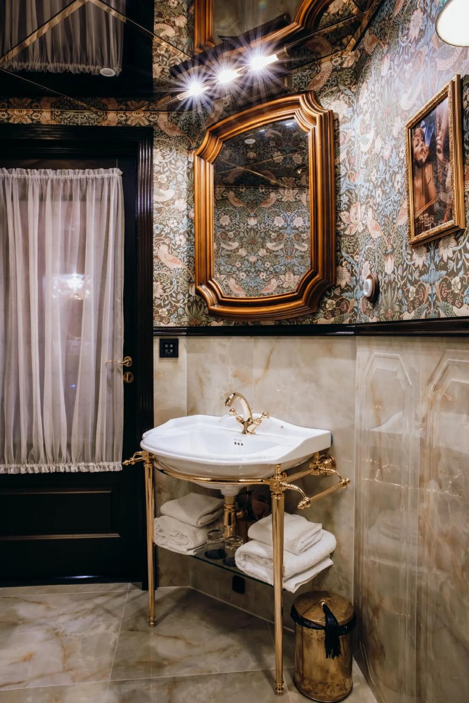 Bathroom in Charmante Skostredet Hôtel