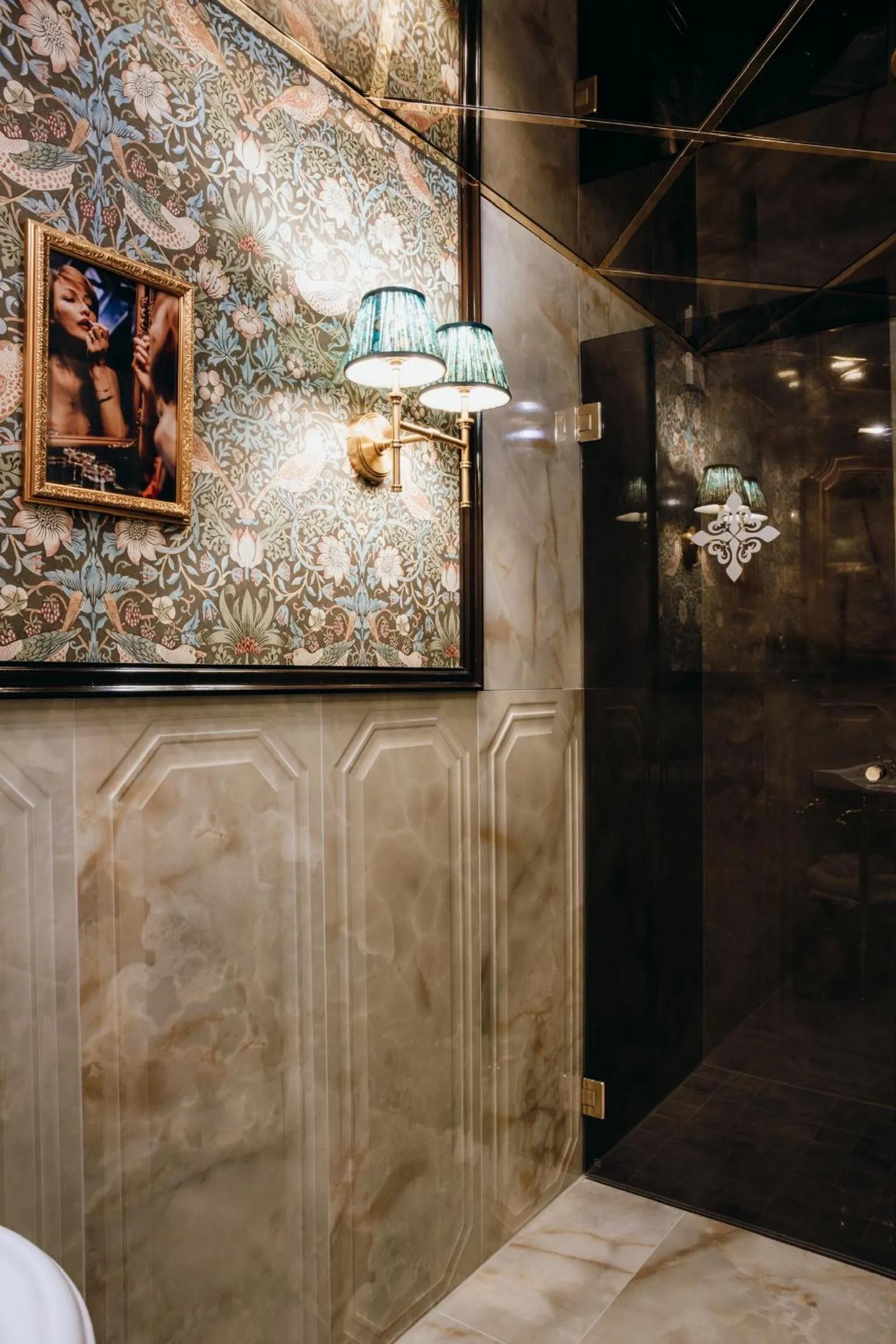 Bathroom in Charmante Skostredet Hôtel