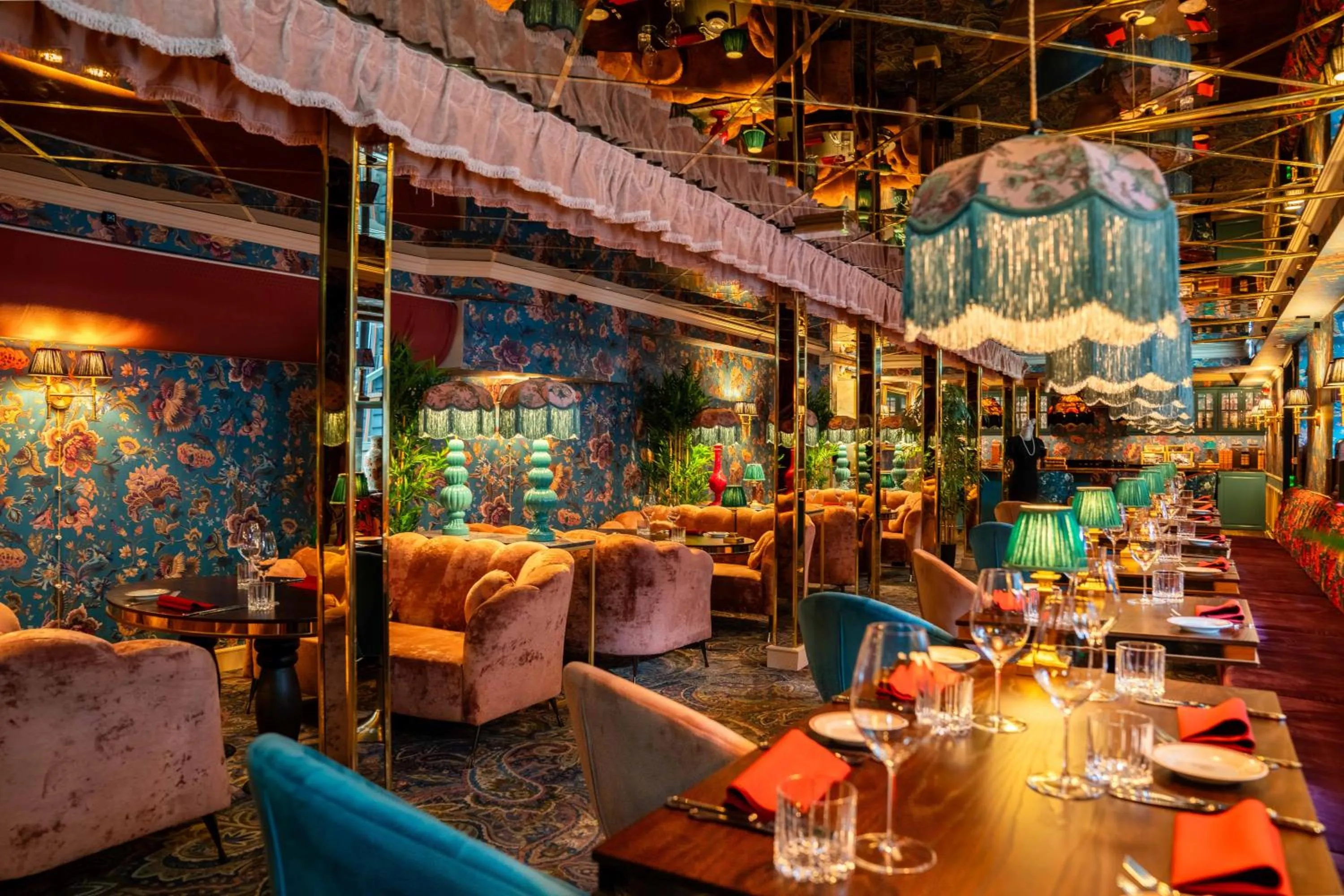 Restaurant/places to eat in Charmante Skostredet Hôtel