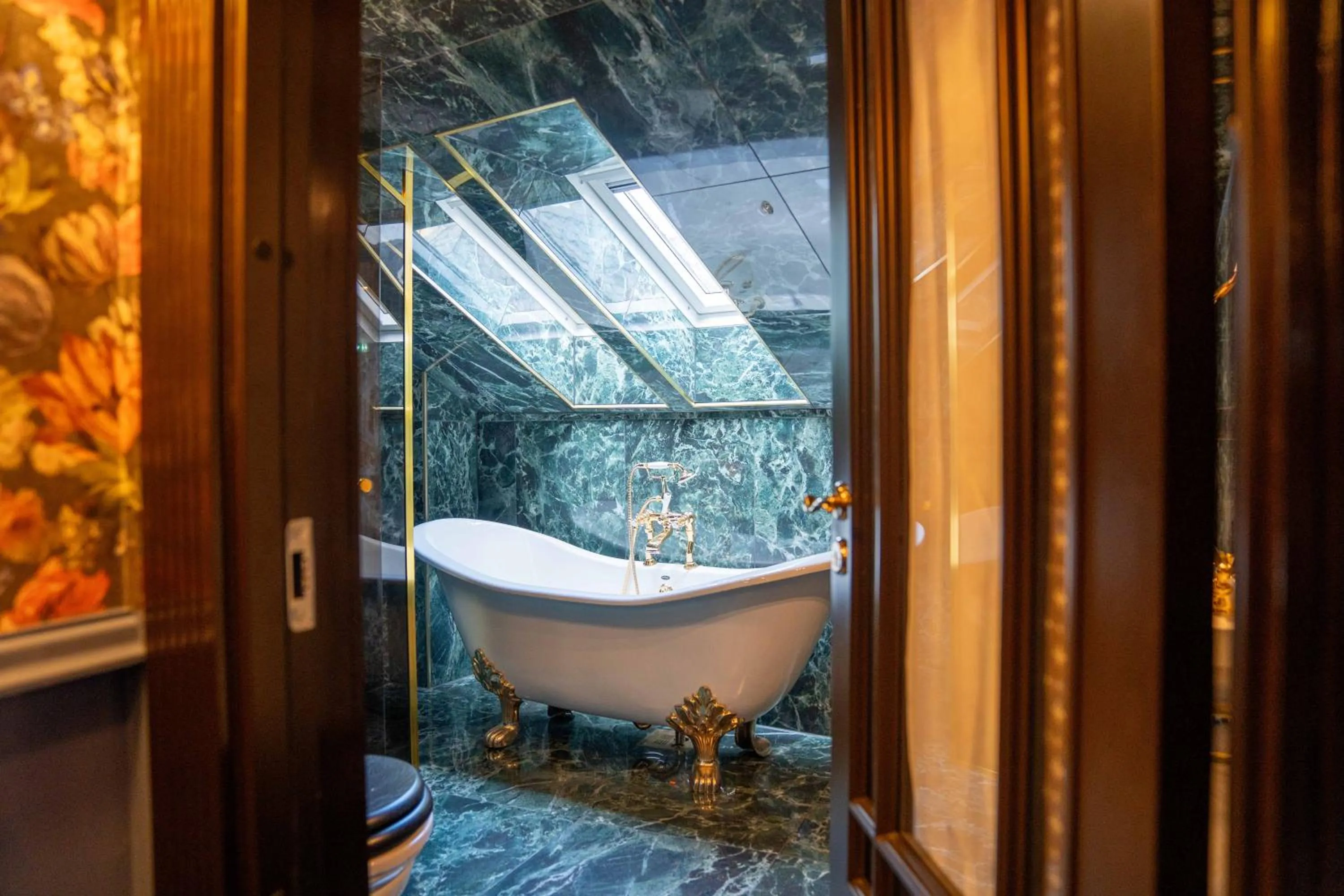 Bathroom in Charmante Skostredet Hôtel