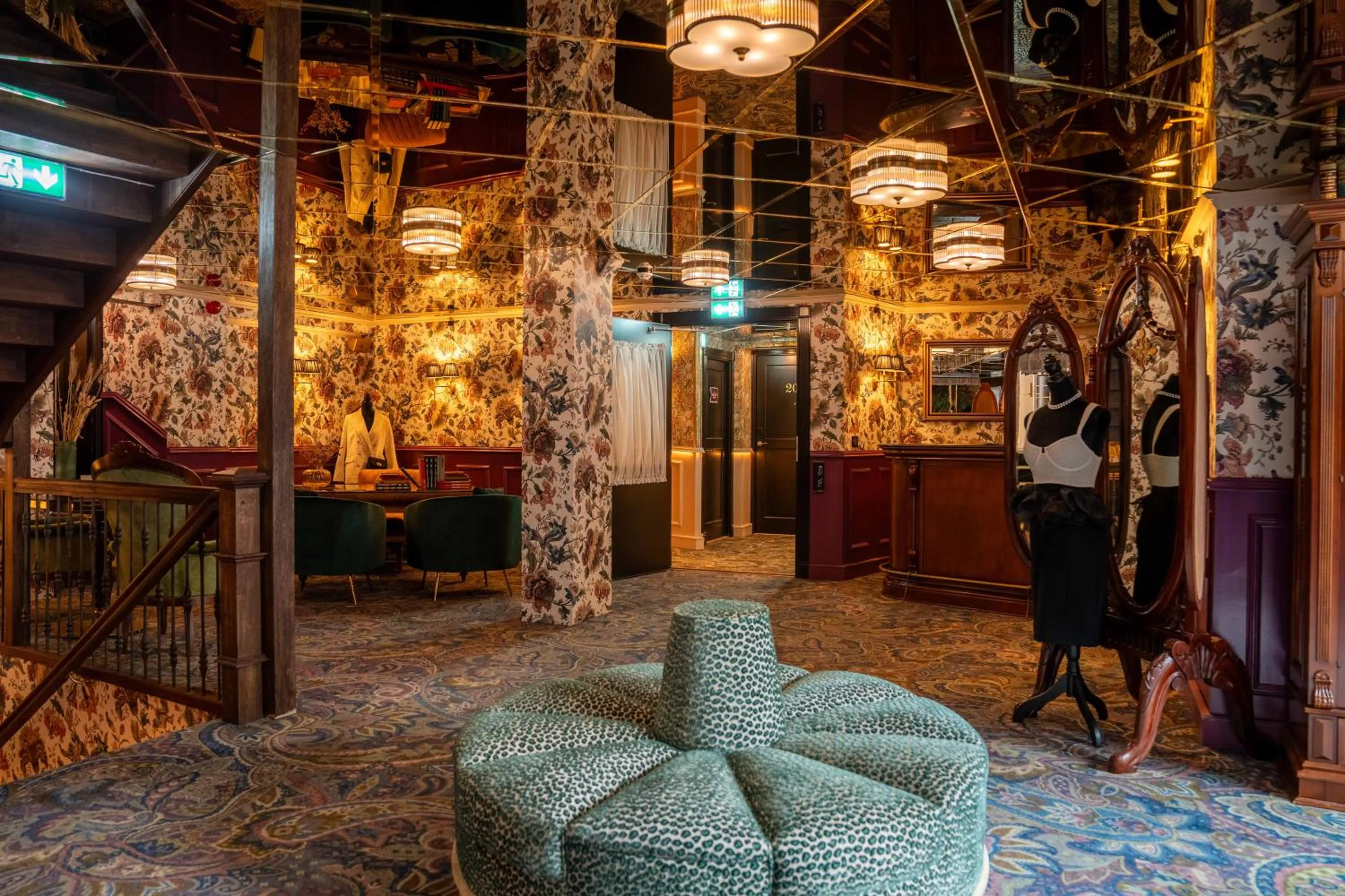 Seating area in Charmante Skostredet Hôtel