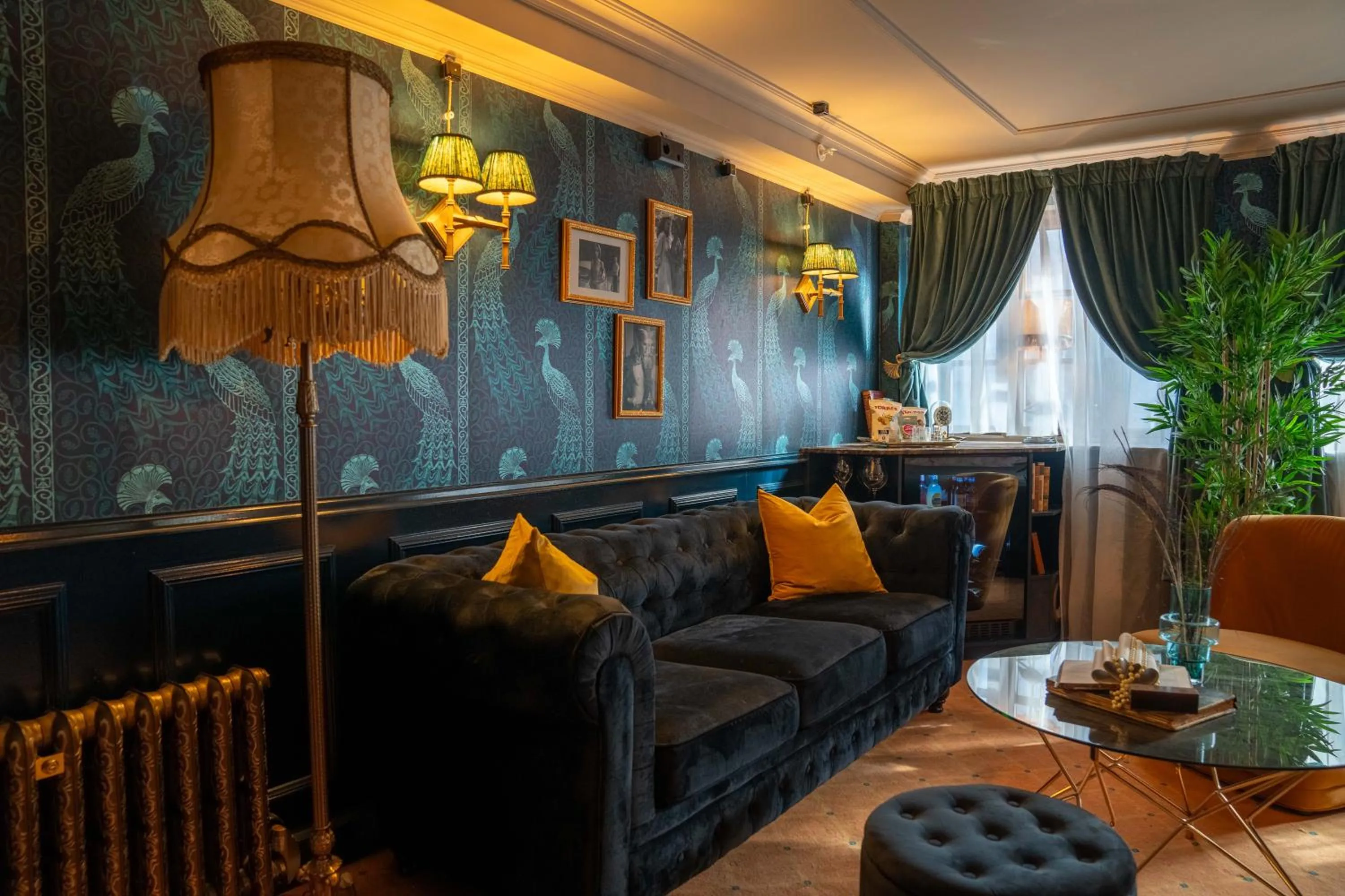 Seating area in Charmante Skostredet Hôtel