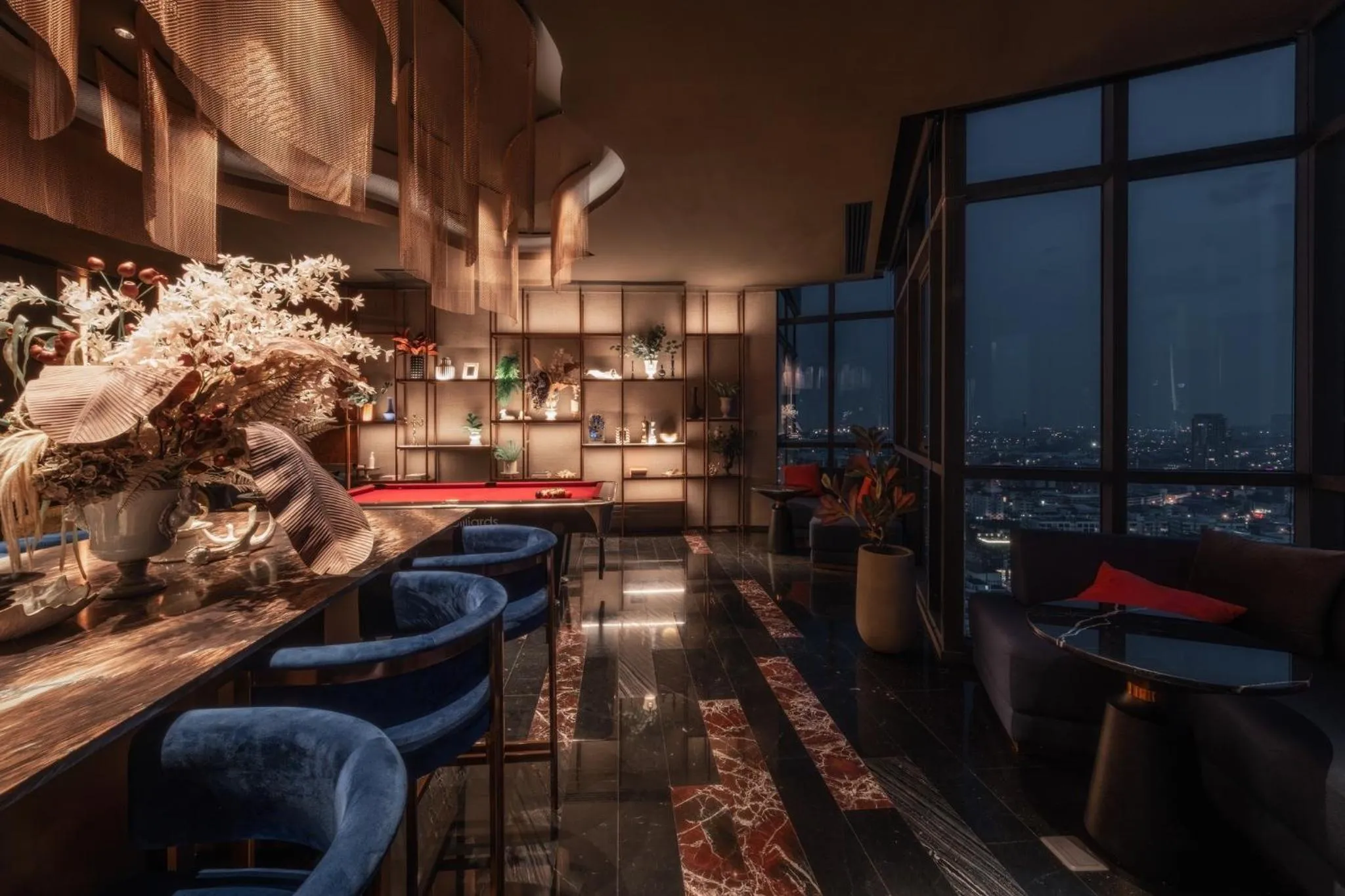 Seating area in The EDGE Central Pattaya