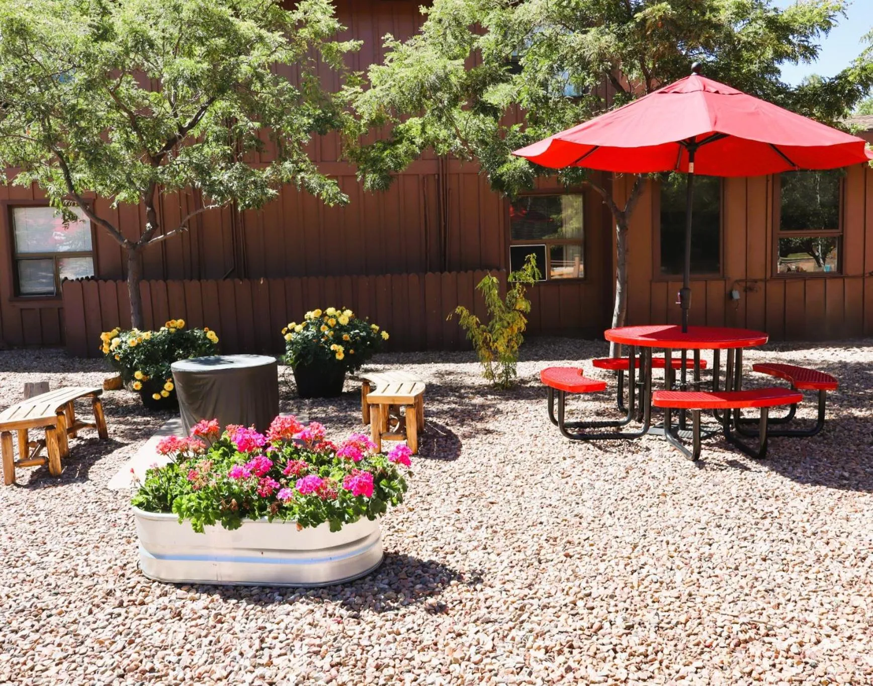 Garden in Roundhouse Resort