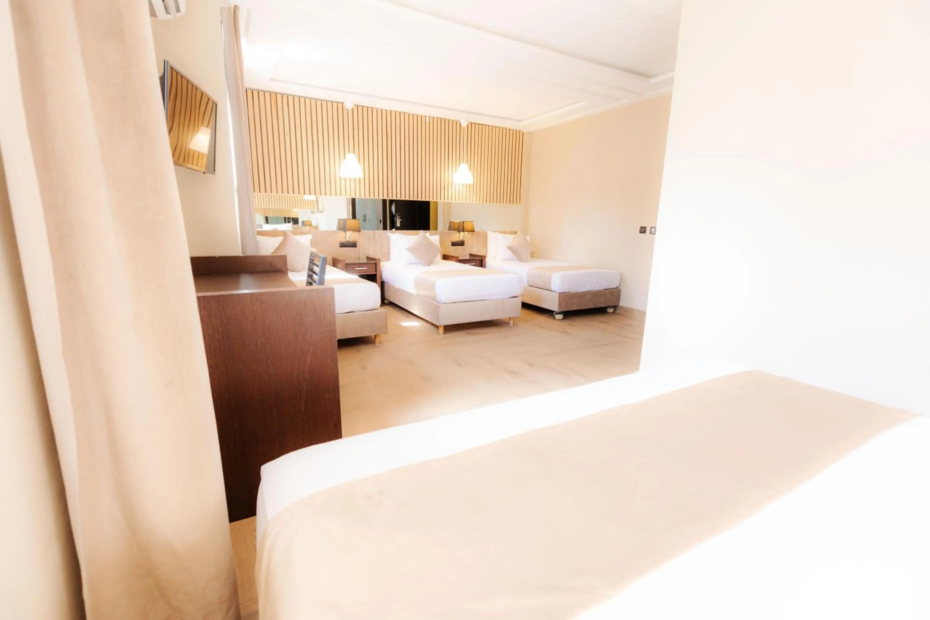 Bed in Ennesma Hotel