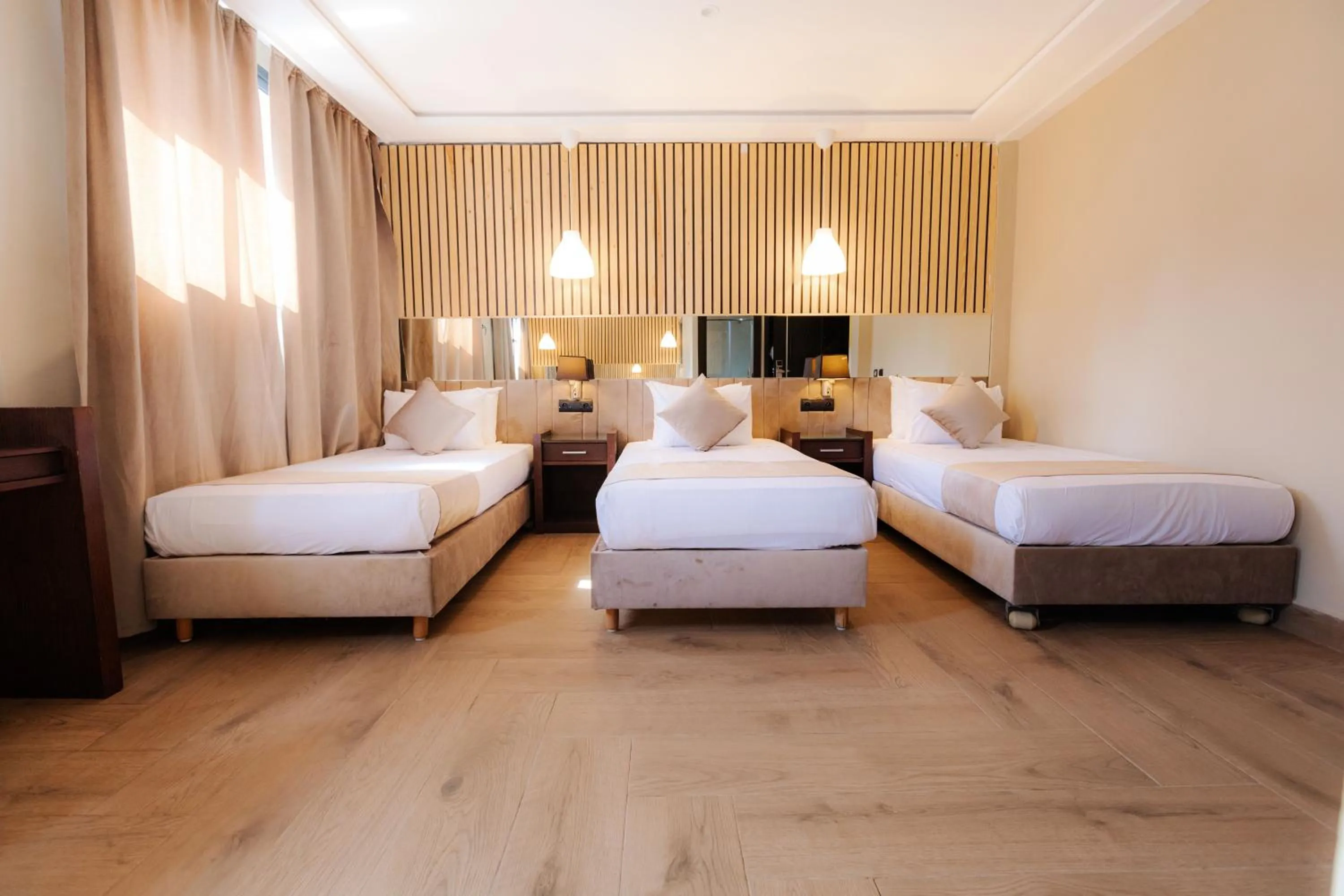 Bed in Ennesma Hotel