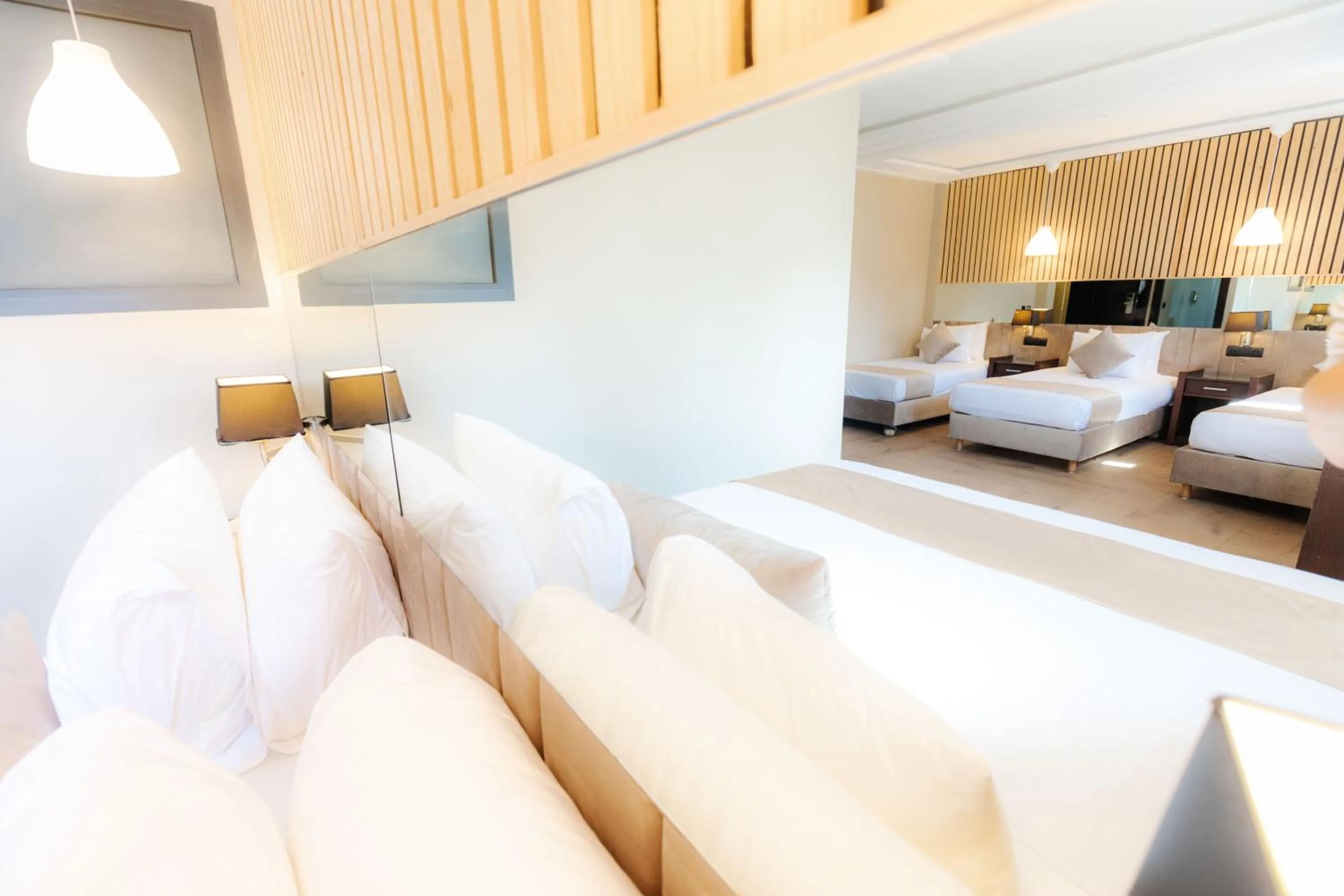 Bed in Ennesma Hotel