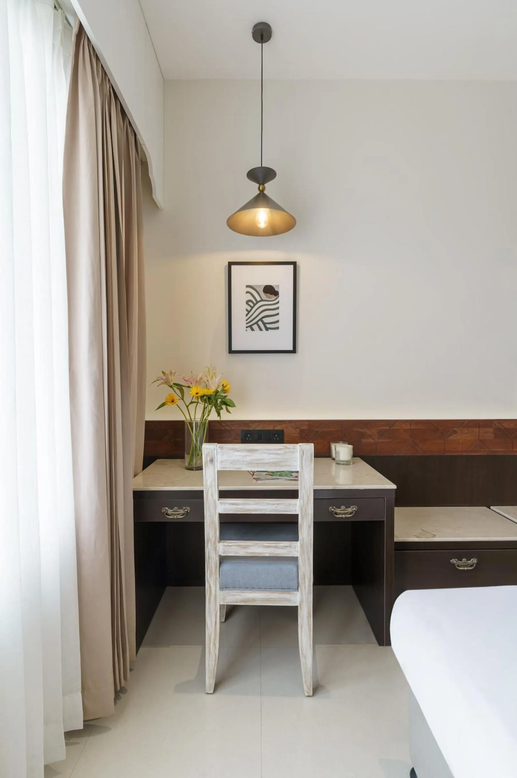 Seating area, Bed in City Connect by Downtown Udaipur